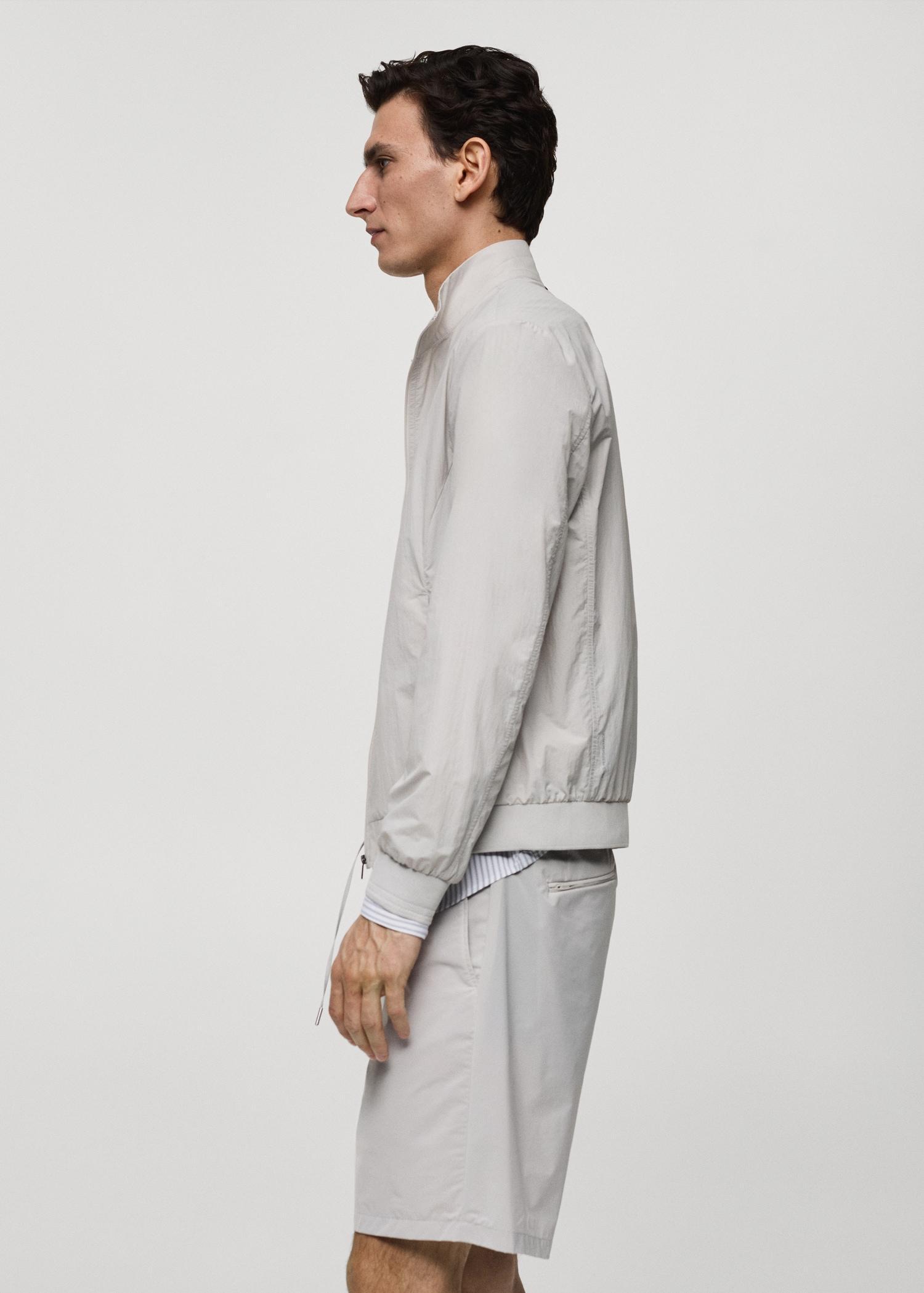 Chaqueta bomber repelente al agua - Men | MANGO USA Product Image