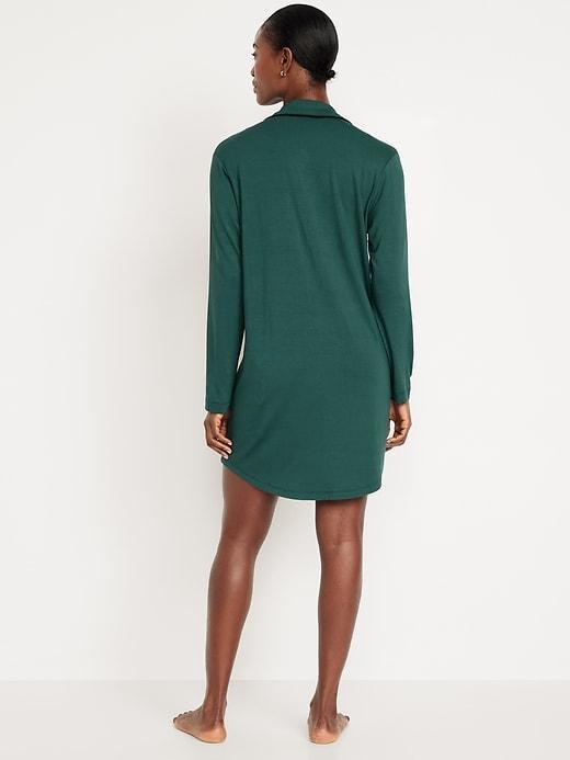Knit Jersey Sleep Shirt Product Image