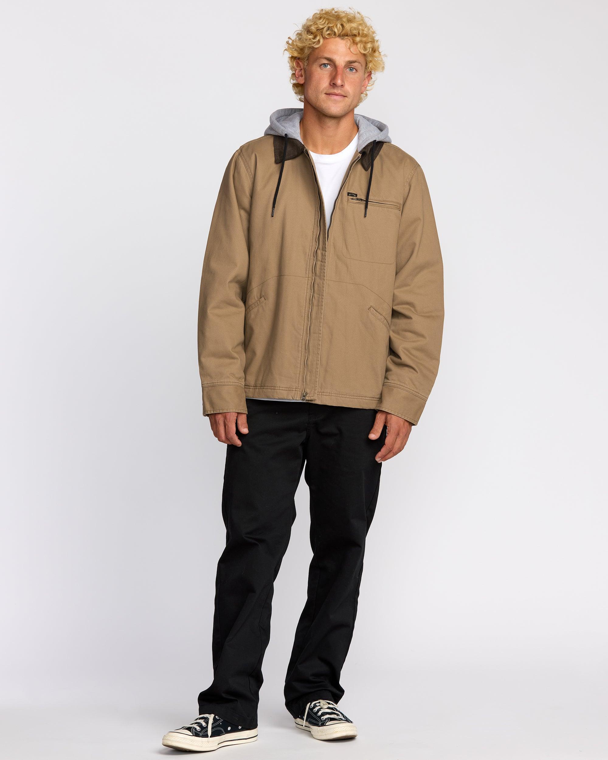 Barlow Hooded Jacket - Clay Male Product Image