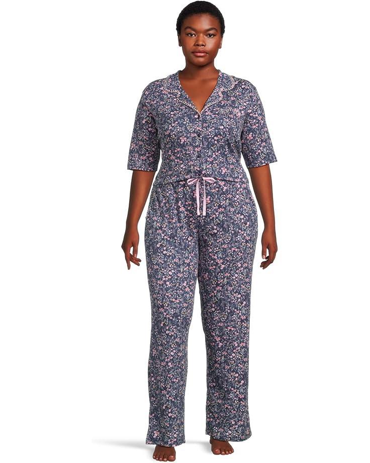 Novelty Print Short Sleeve Bermuda Set Product Image