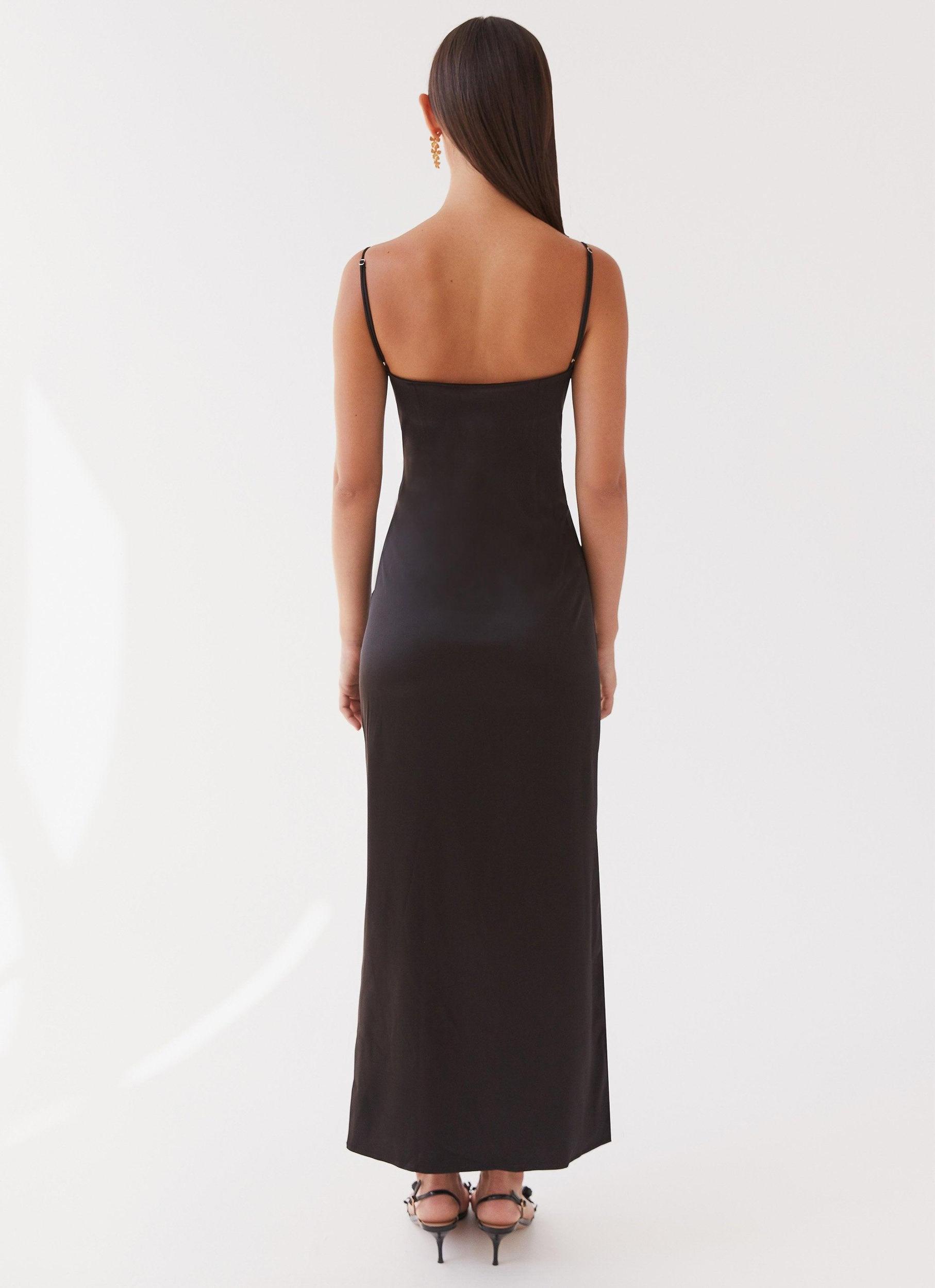 Close To You Maxi Dress - Black Product Image
