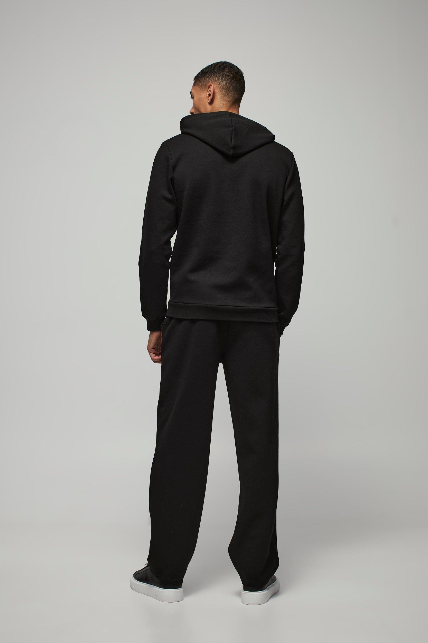 Slim Fit Peached Hoodie | boohooMAN USA Product Image