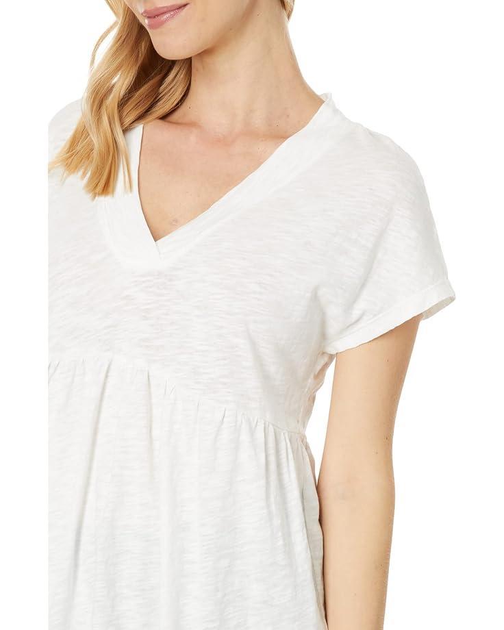 Raglan Peasant Split-Neck Blouse Product Image