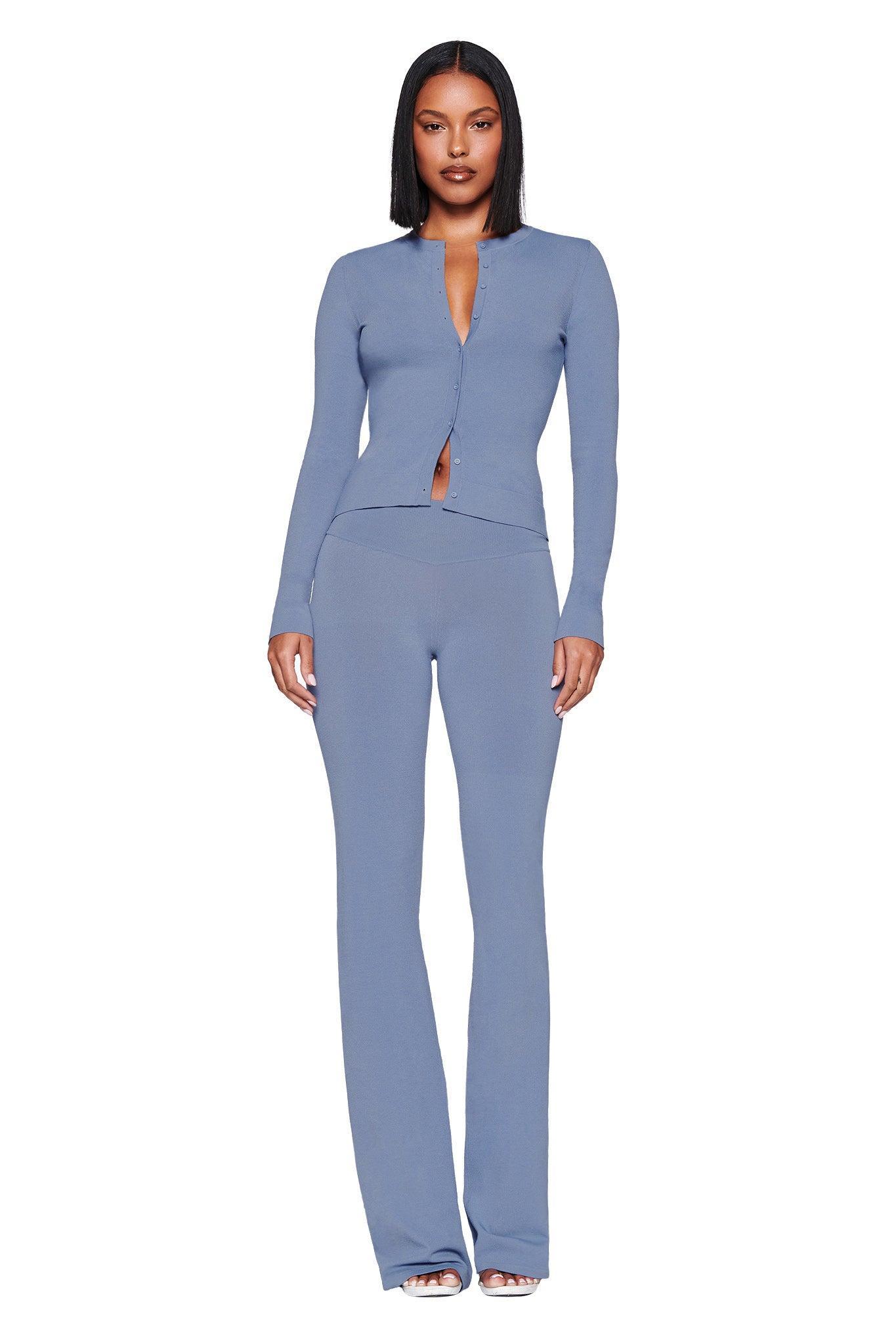 AUDRINA PANT - BLUE : STEEL BLUE Product Image
