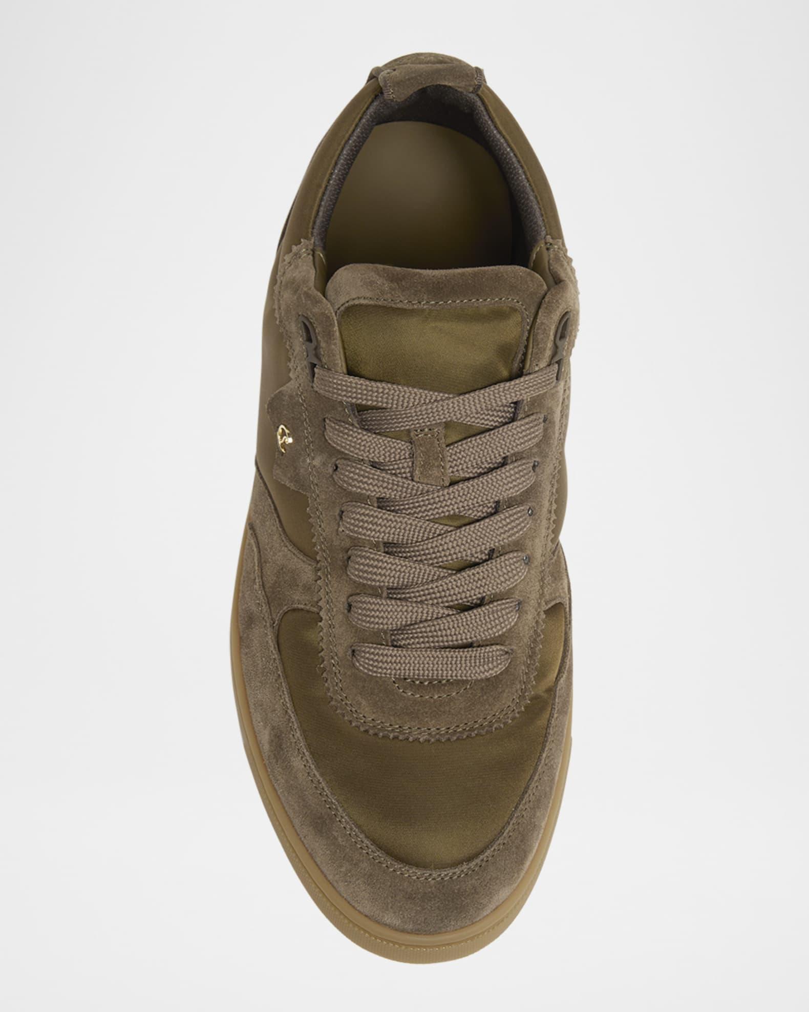 Men's Tutti Rui Suede & Nylon Low-Top Sneakers  Product Image