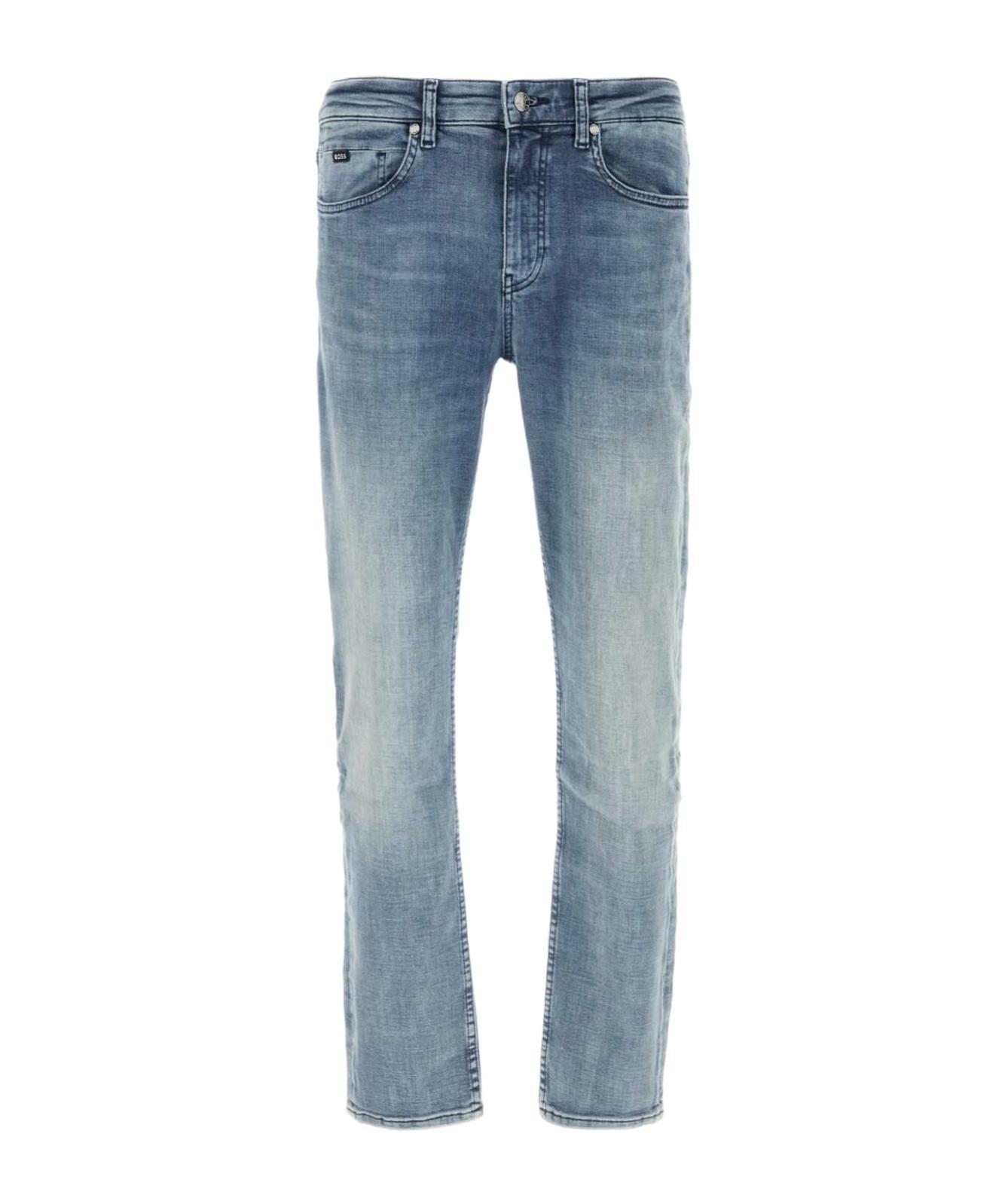 HUGO BOSS Belt-loop Jeans In Blue Product Image