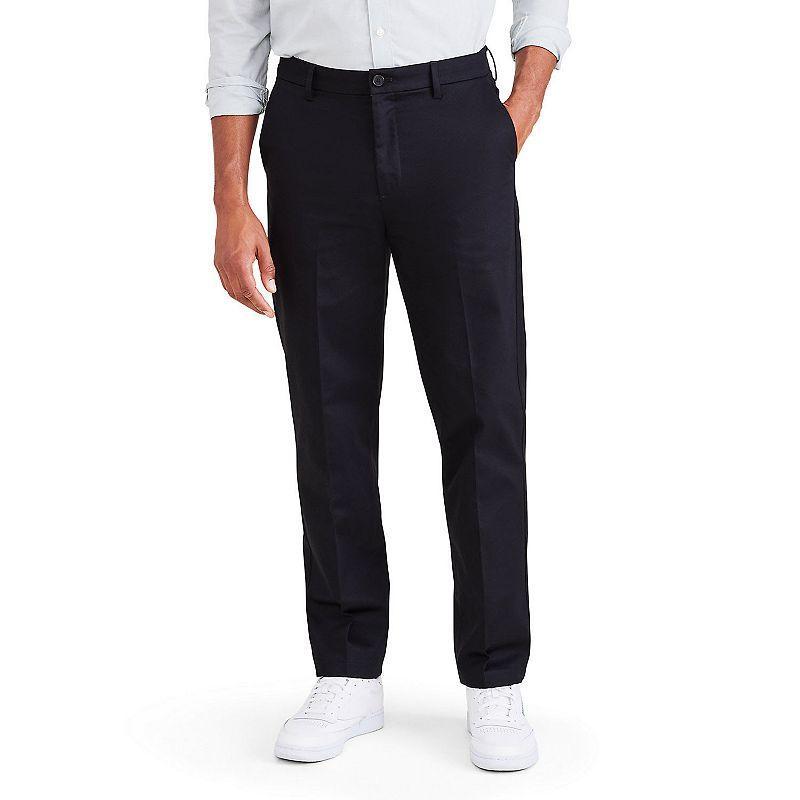 Men's Dockers® Signature Iron-Free Stain Defender Straight-Fit Khaki Pants, Size: 36X29, Burma Grey Product Image