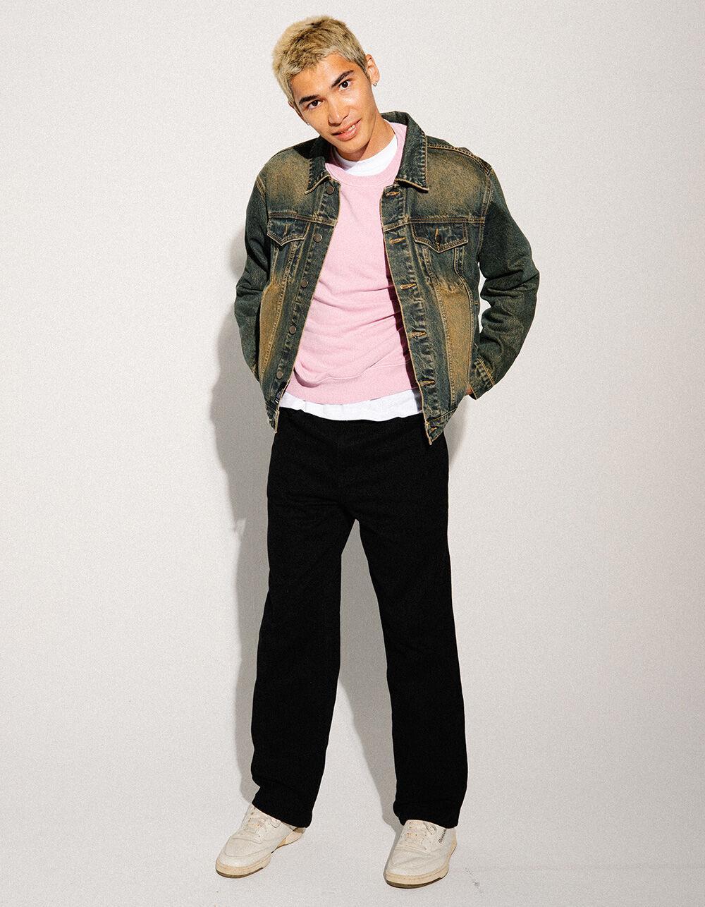 RSQ Mens Loose Fit Jeans - Dark Wash Product Image