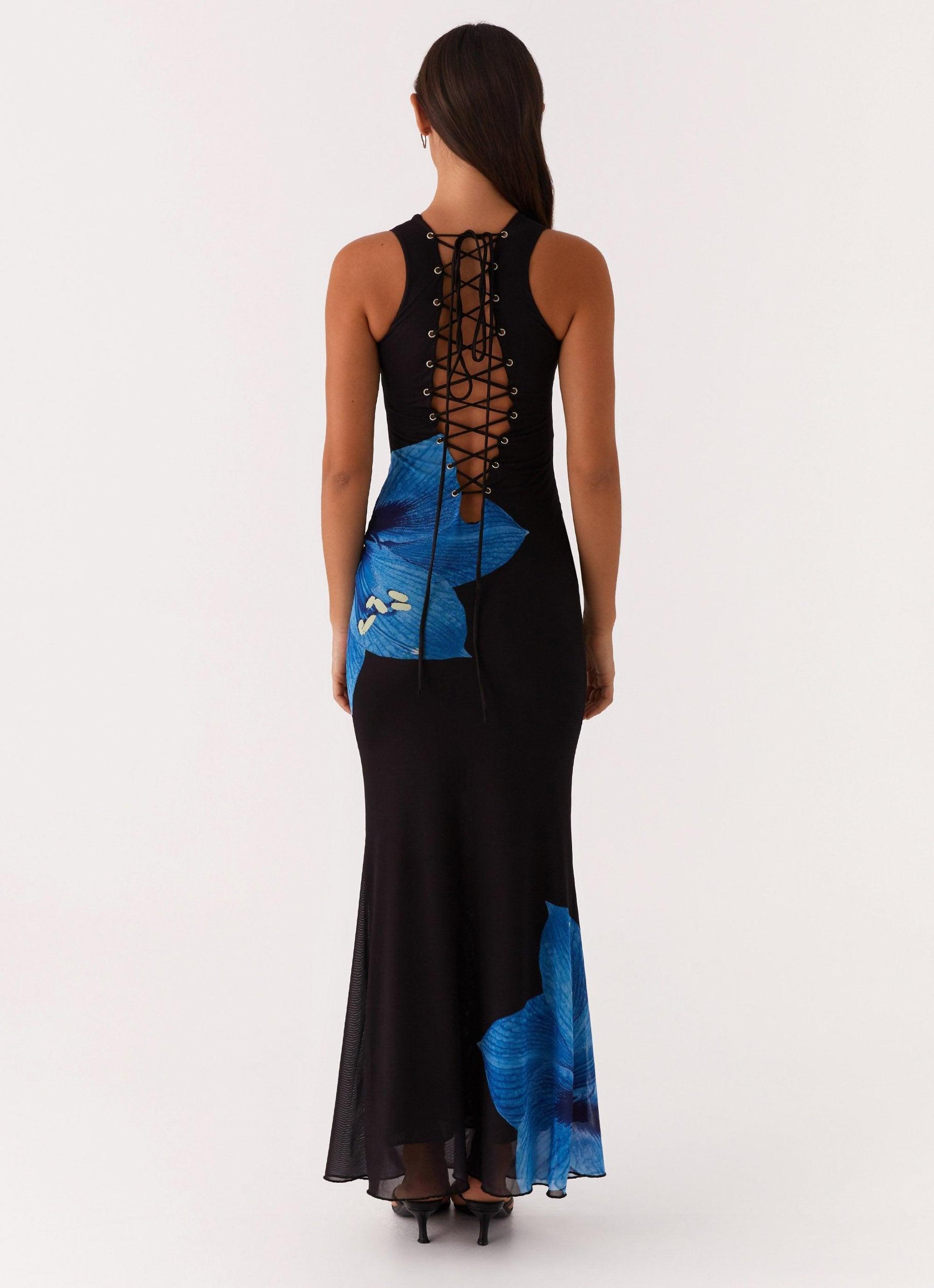 Manhattan Nights Maxi Dress - Black Product Image