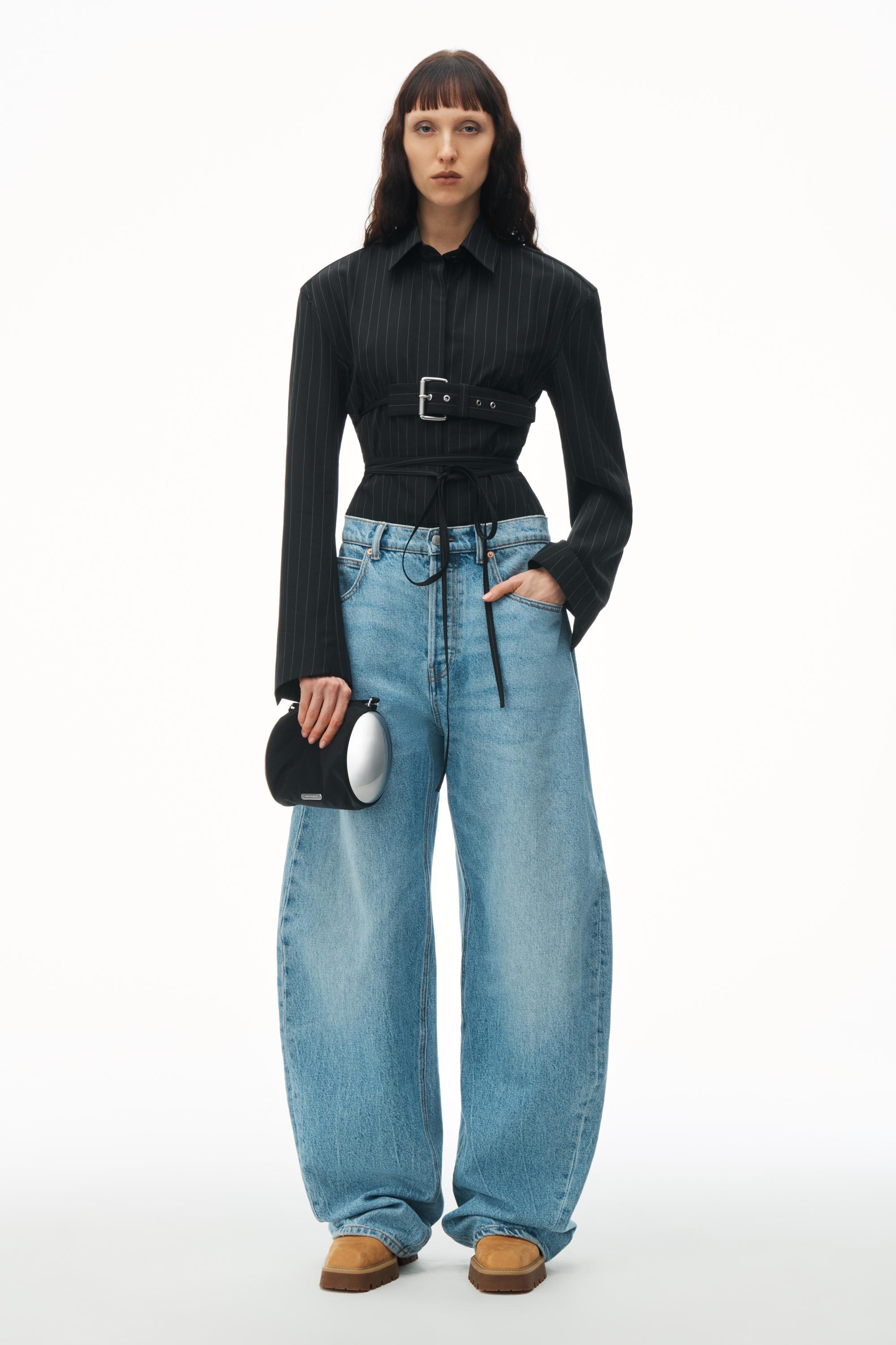Oversized Low Rise Jeans Product Image