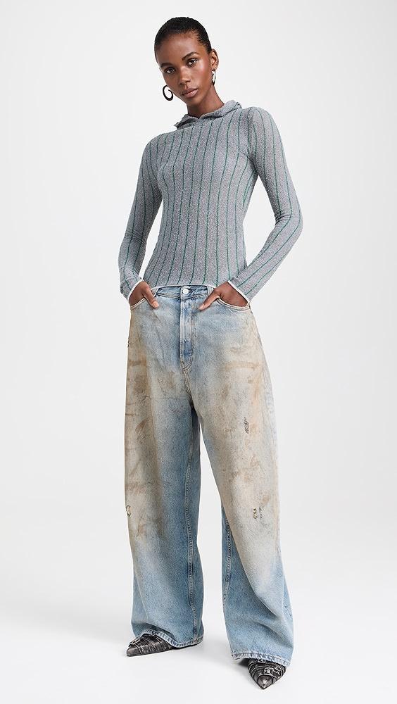 MM6 Maison Margiela Pinstripe Pullover | Shopbop Product Image