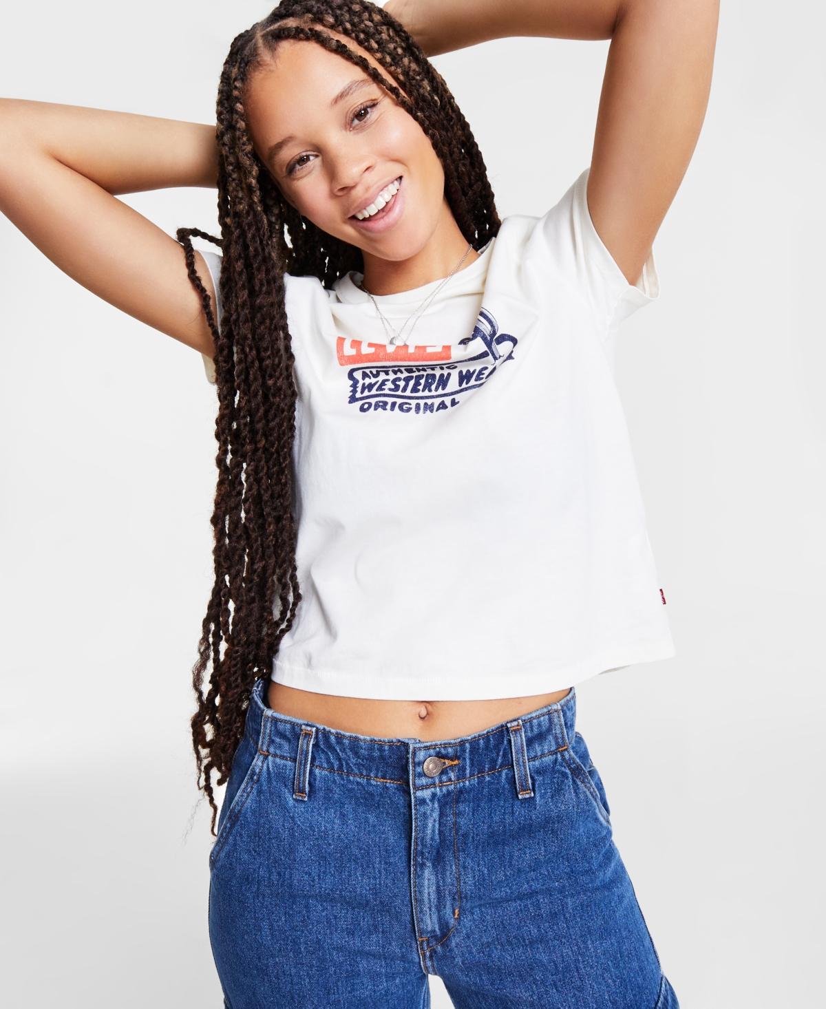 Levis Womens Graphic Authentic Cotton Short-Sleeve T-Shirt Product Image