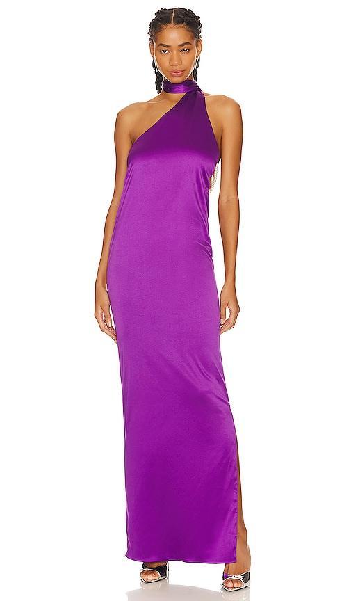 Kara Pearl Trim Maxi Dress Khanums Product Image