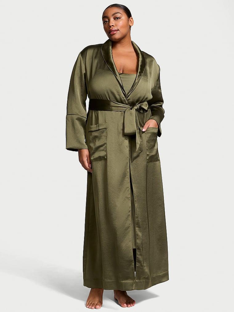 Luxe Satin Long Robe Product Image