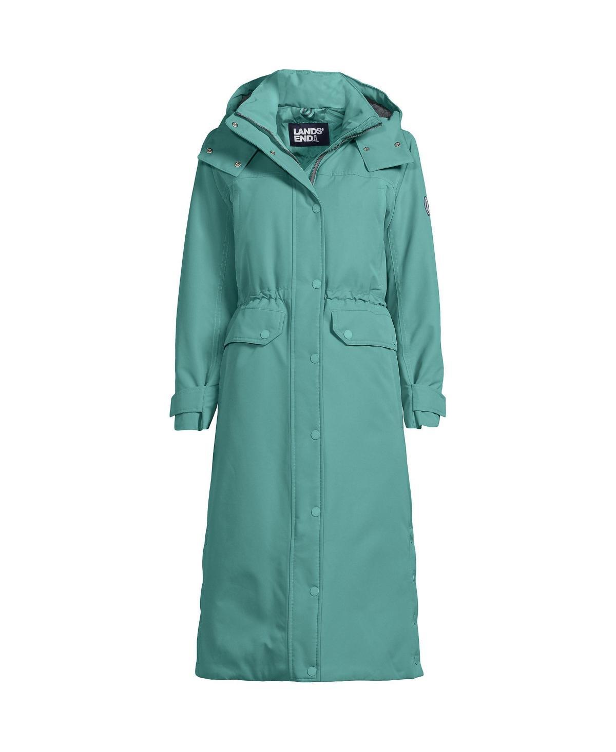 Petite Lands End Expedition Down Waterproof Long Winter Coat, Womens Product Image