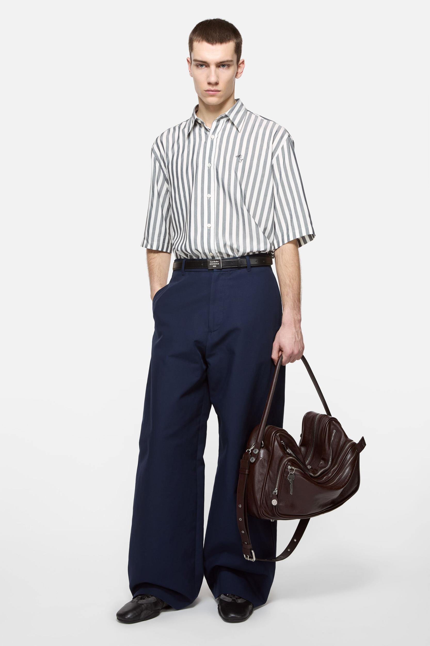 Stripe button-up shirt Product Image