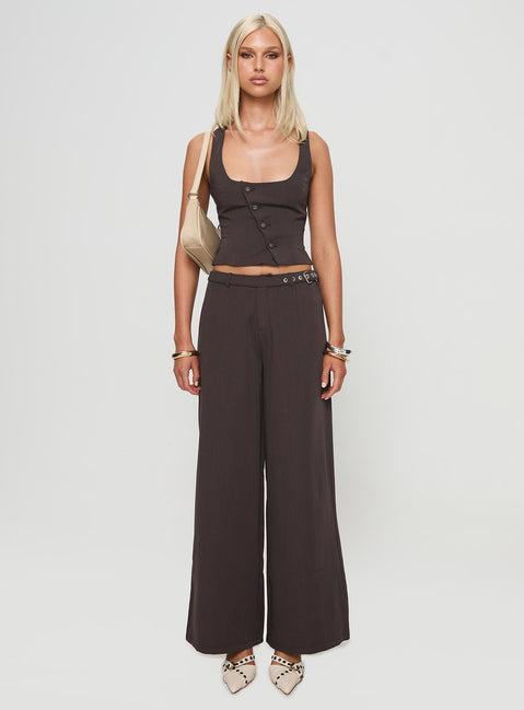 Airi Top Brown Product Image