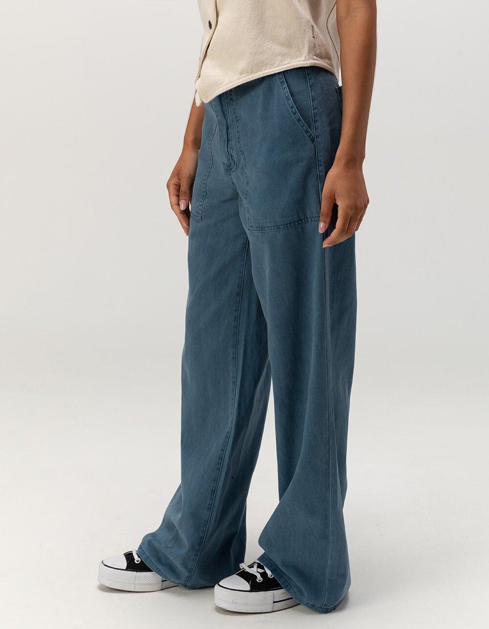 BRIXTON Vintage Womens Pants - BLUE Product Image