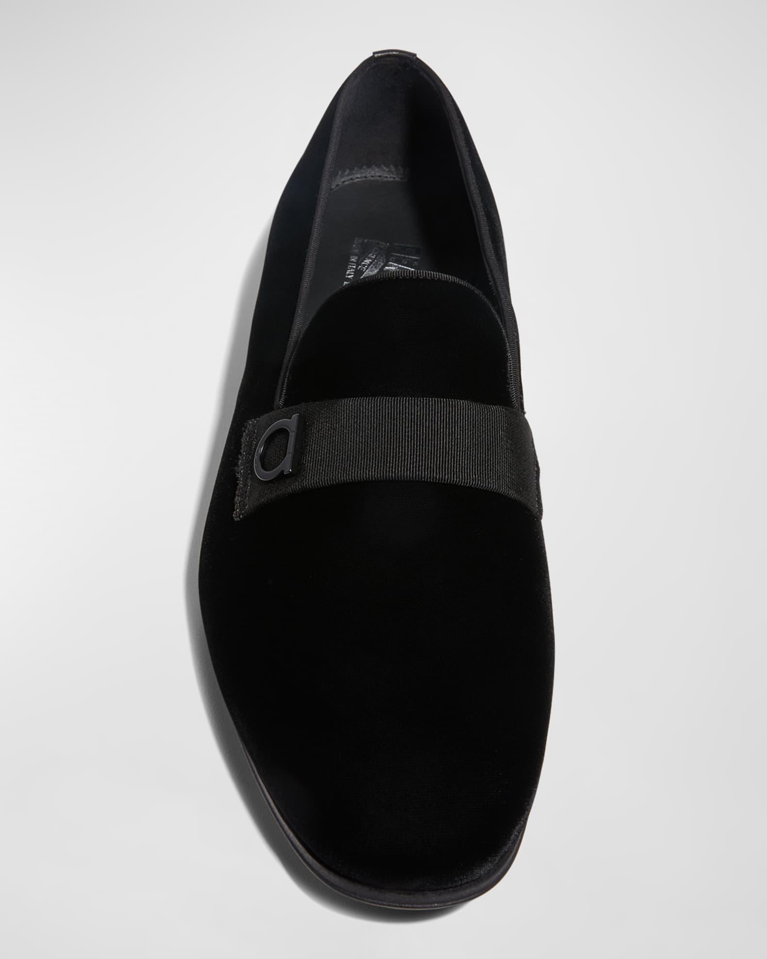 Men's Lapo Velvet Loafers Product Image