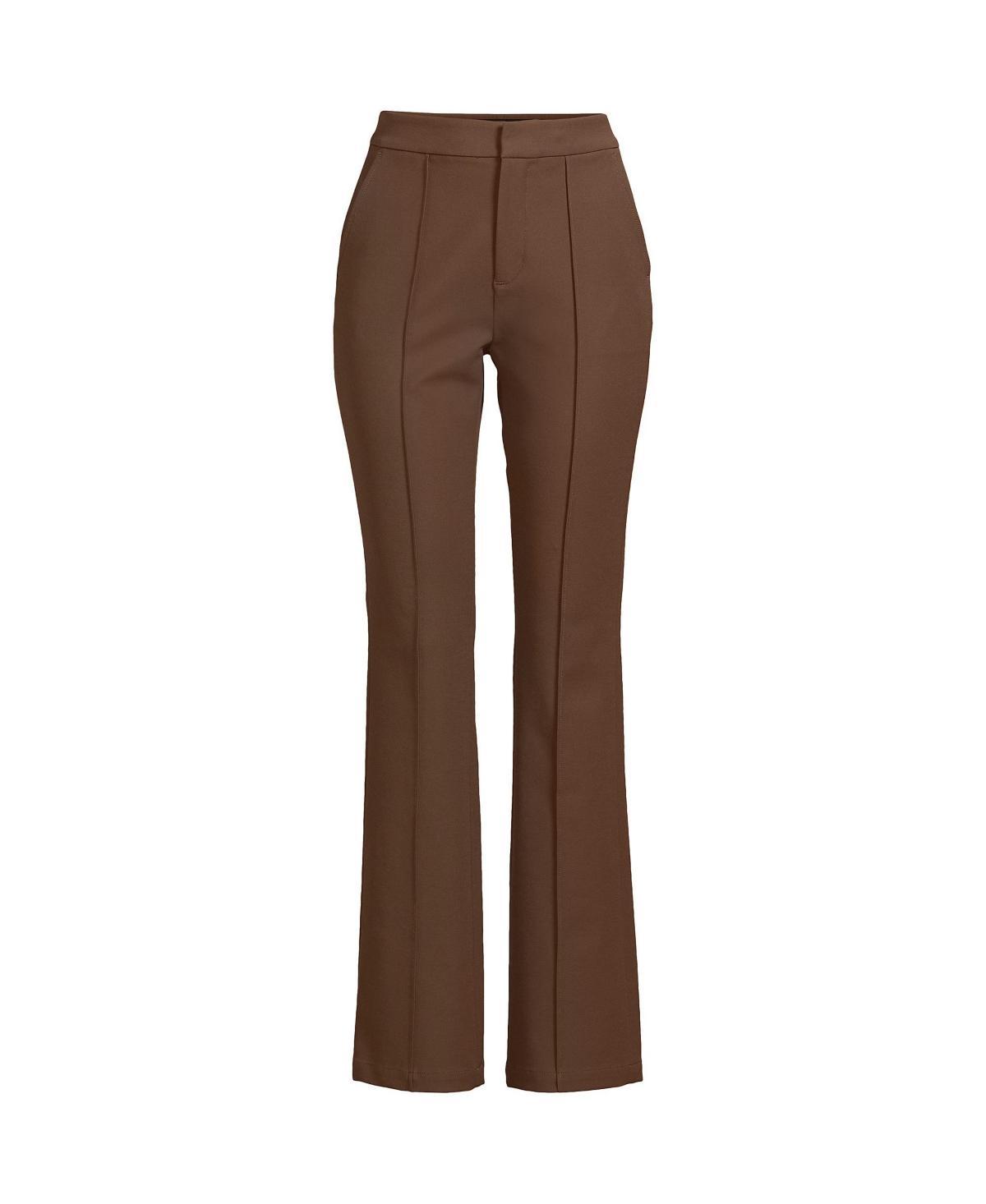 Women's Lands' End High-Rise Stretchy Bootcut Pants, Size: 6, Deep  Blue Product Image