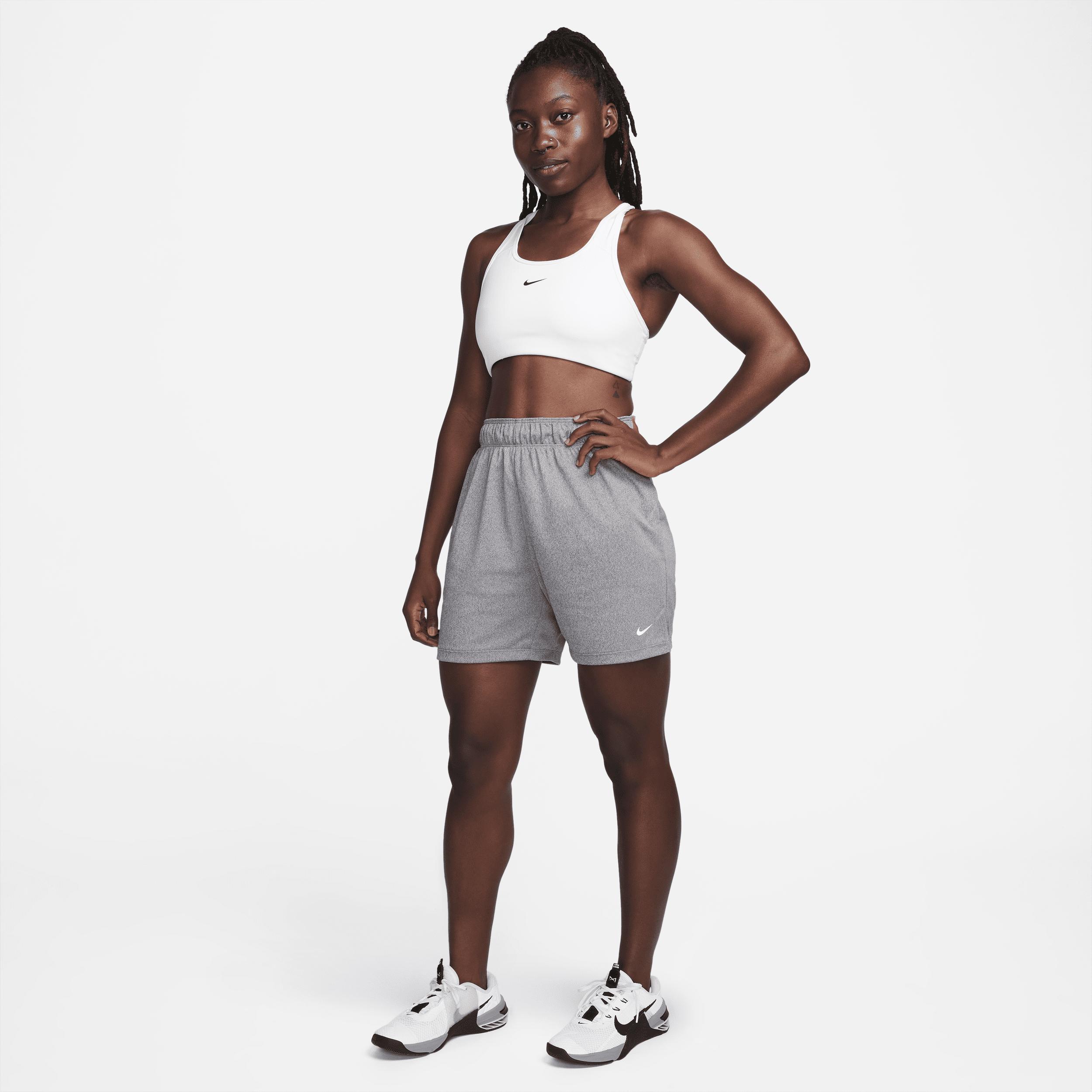 Nike Womens Attack Dri-FIT Fitness Mid-Rise 5 Unlined Shorts Product Image
