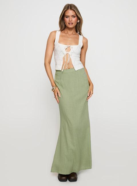 Giulia Knit Top White Product Image