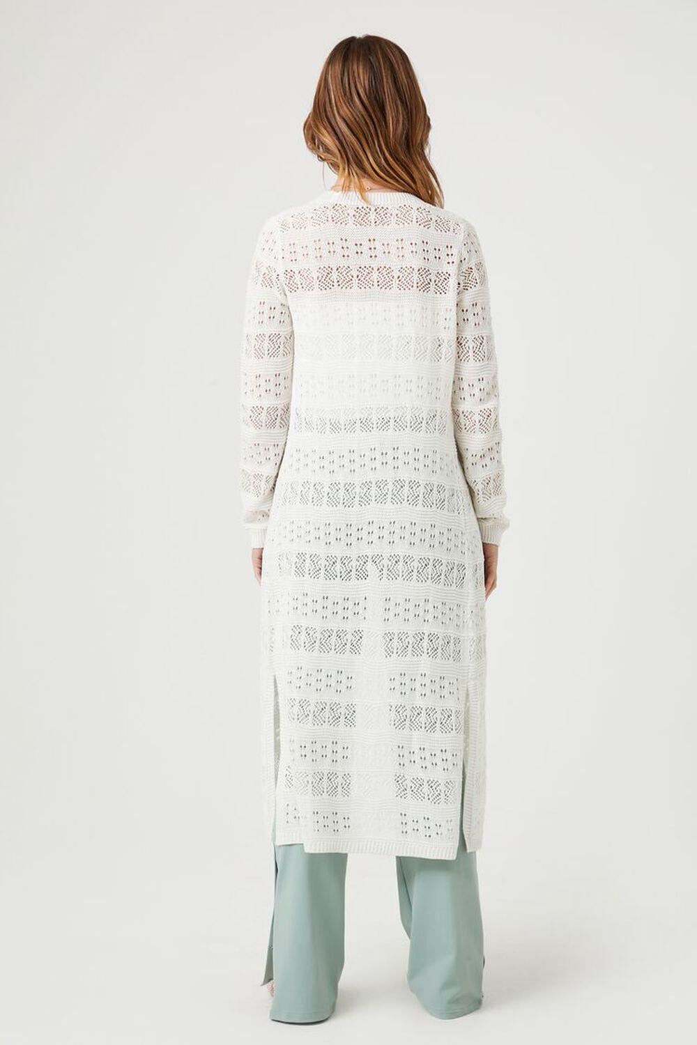 Open-Knit Duster Cardigan Sweater | Forever 21 Product Image