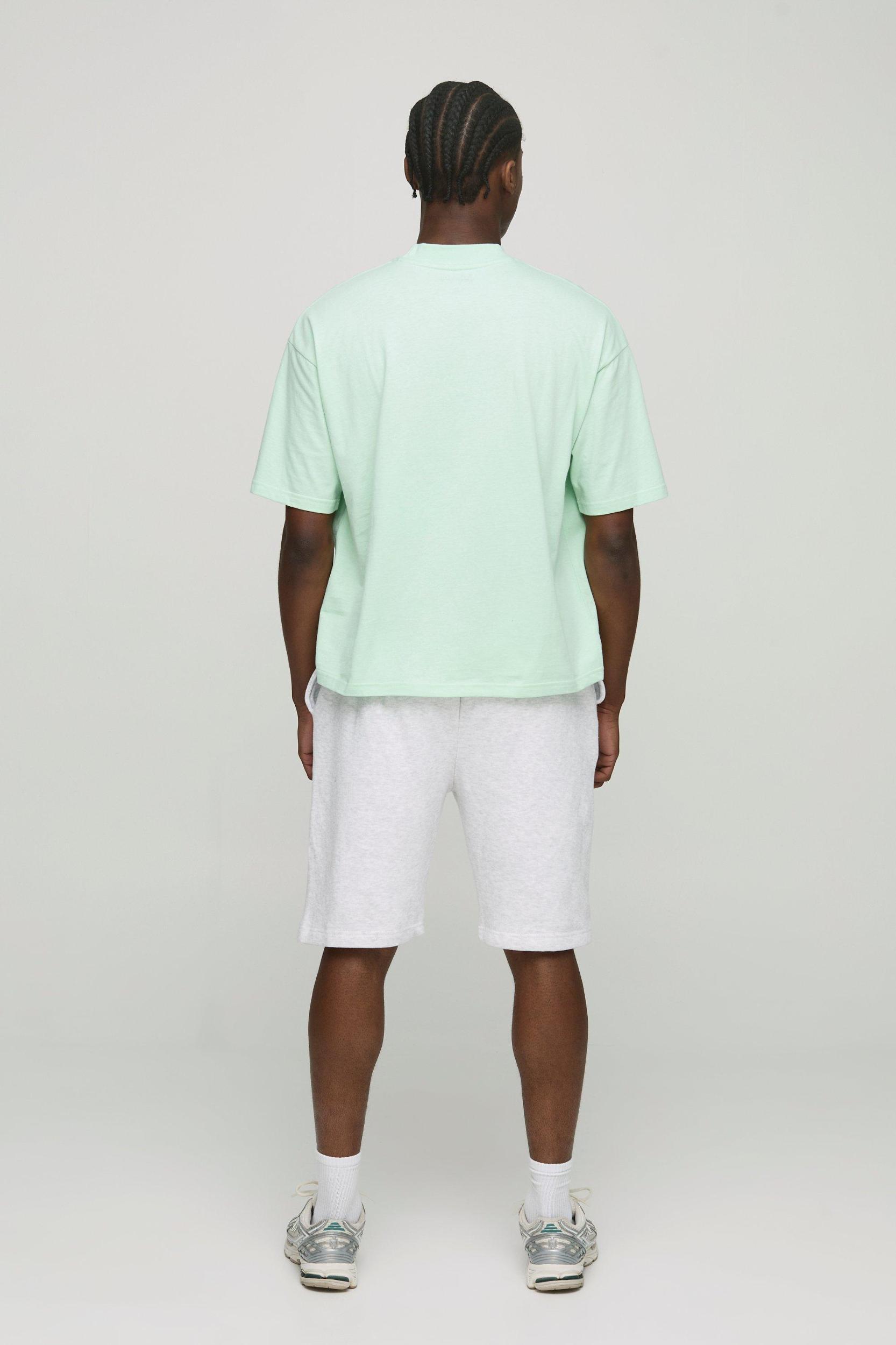 Oversized Boxy Extended Neck T-shirt | boohooMAN USA Product Image