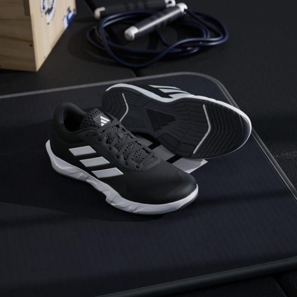 adidas Amplimove Men's Training Shoes, Size: 12, Black White Gray Product Image