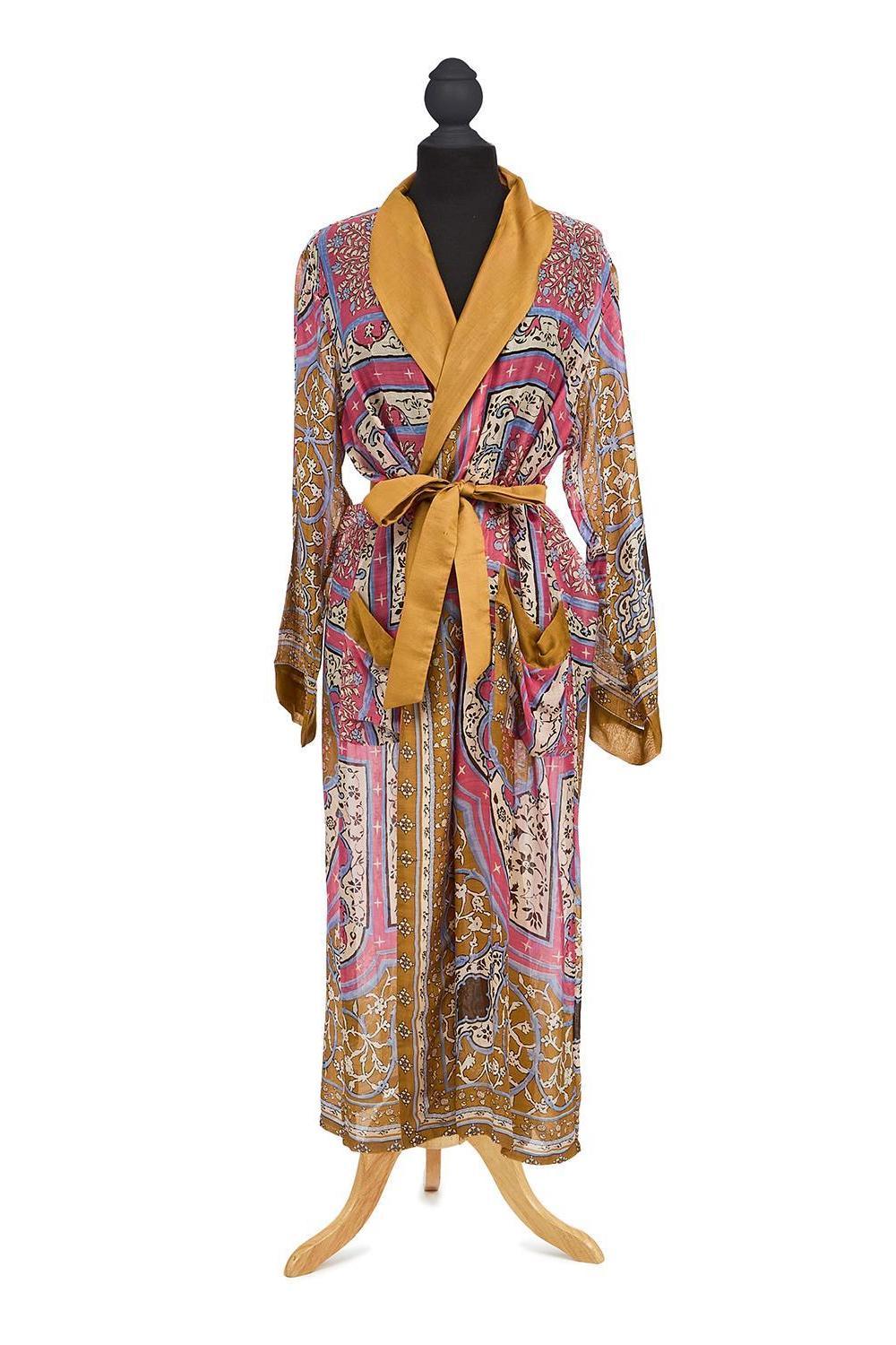 Printed Robe Gown Product Image