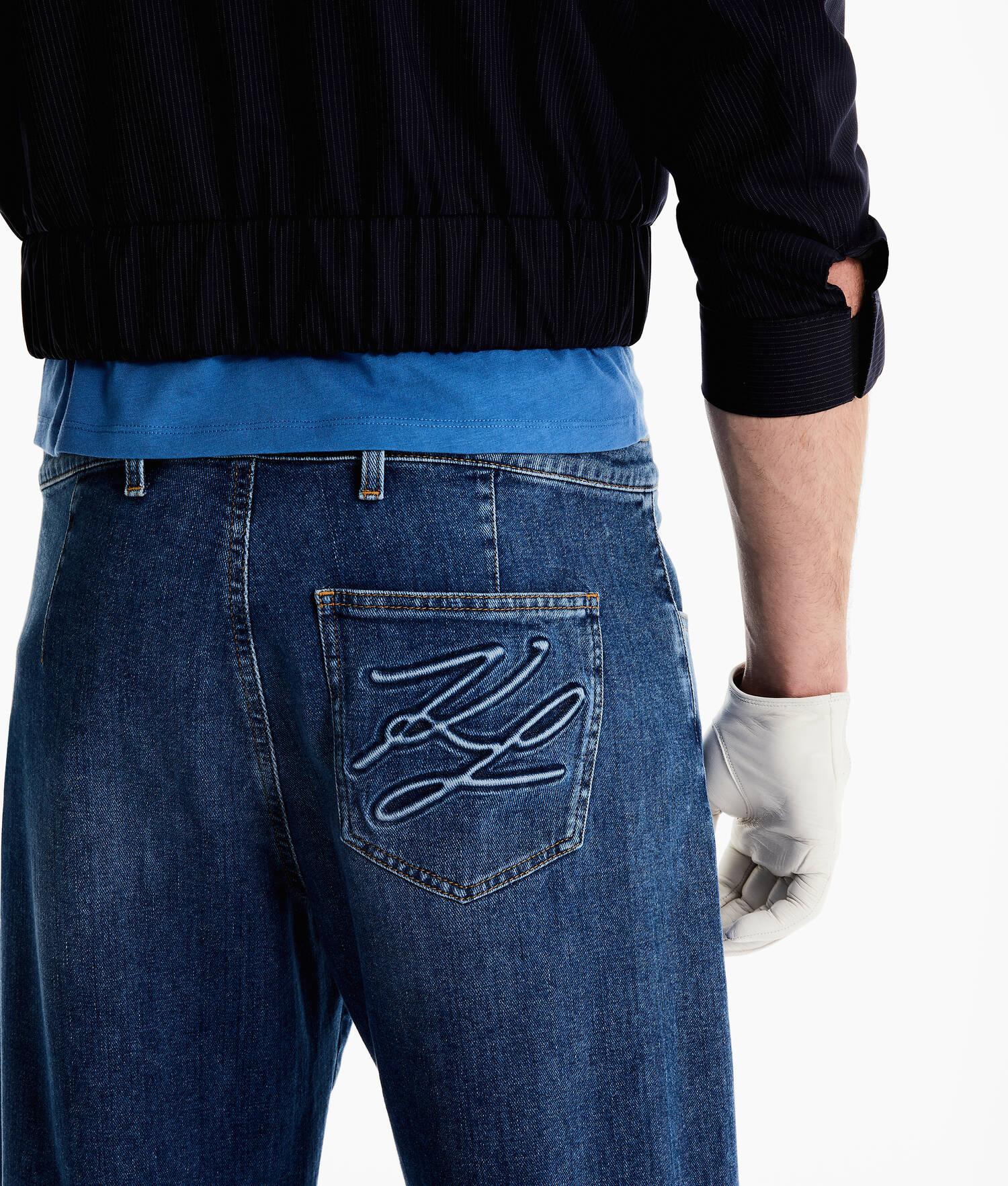 KARL LAGERFELD X ALLED-MARTINEZ WIDE-LEG JEANS Product Image