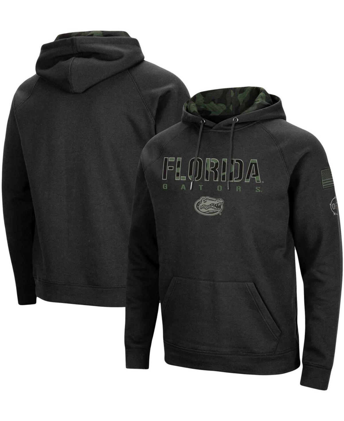 Men's Colosseum Black Michigan State Spartans OHT Military Appreciation Camo Pullover Hoodie, Size: XL Product Image