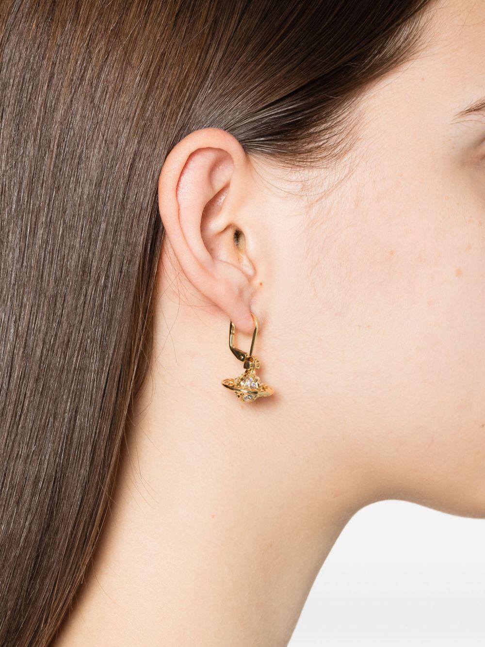 crystal-embellished orb earrings Product Image