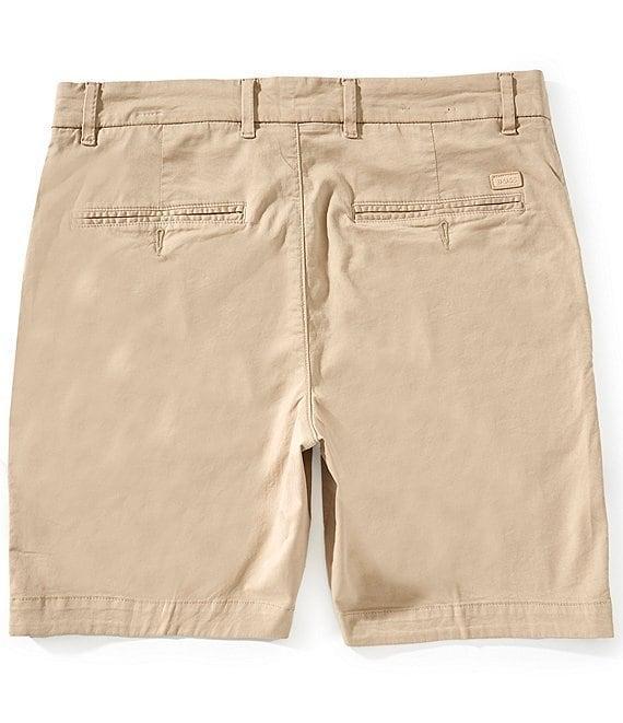 Hugo Boss BOSS Slim Fit H-Slice Stretch Twill 7#double; Inseam Shorts Product Image