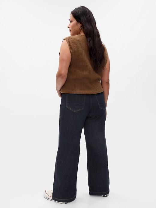 High Rise Stride Wide-Leg Jeans Product Image