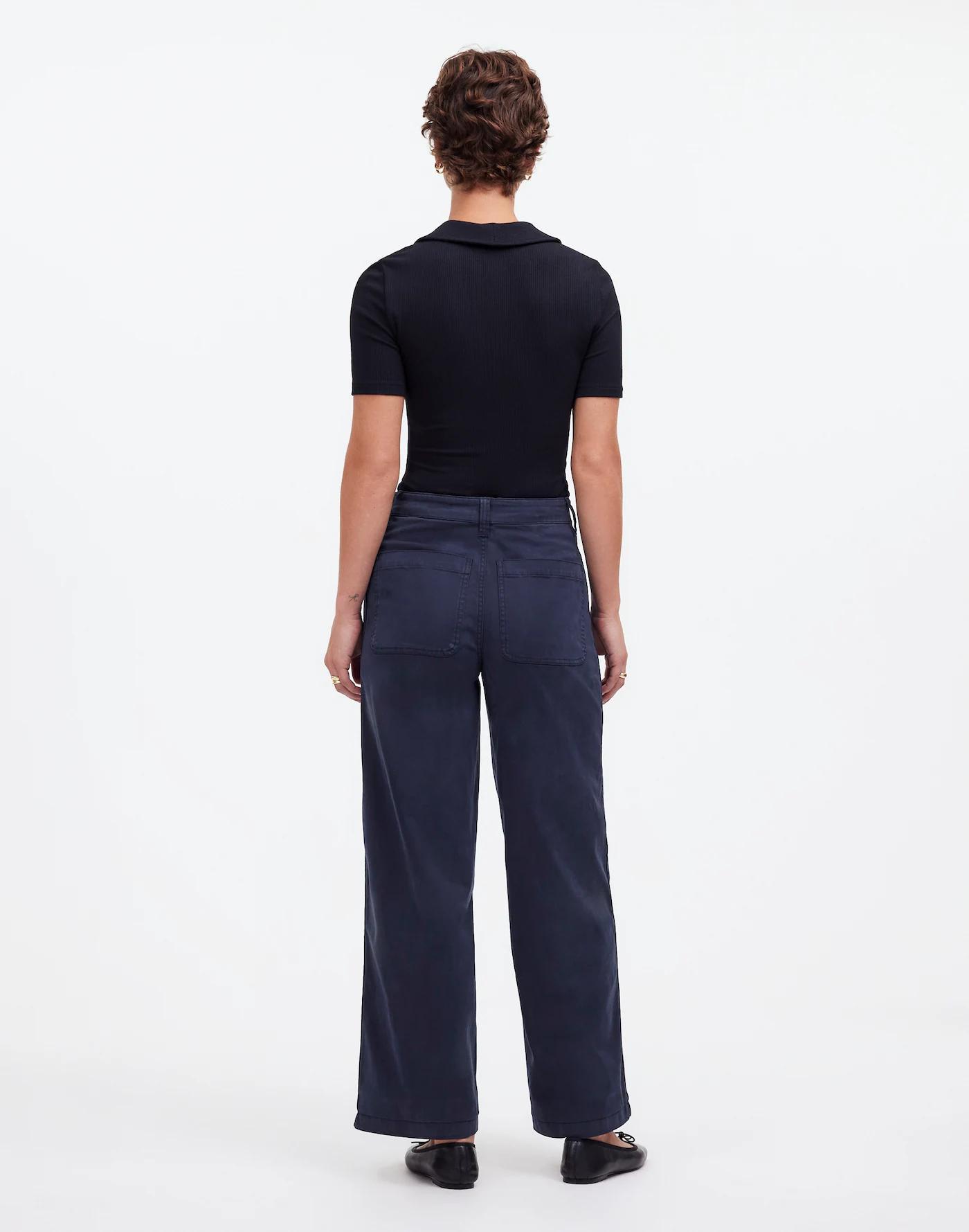 The Emmett Wide-Leg Pant: Patch Pocket Edition Product Image