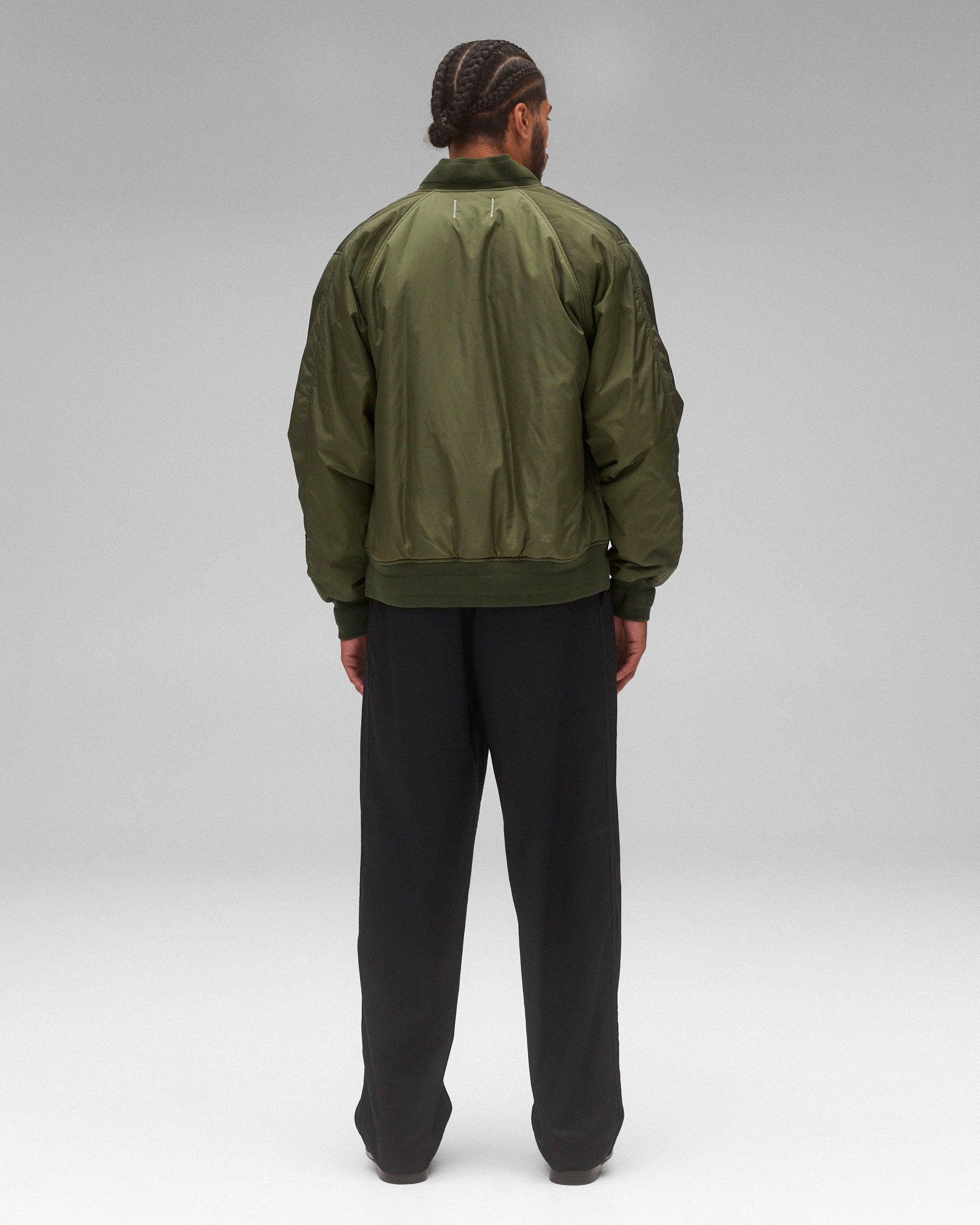 Econyl Satin Nylon Stadium Jacket - Vault Male Product Image