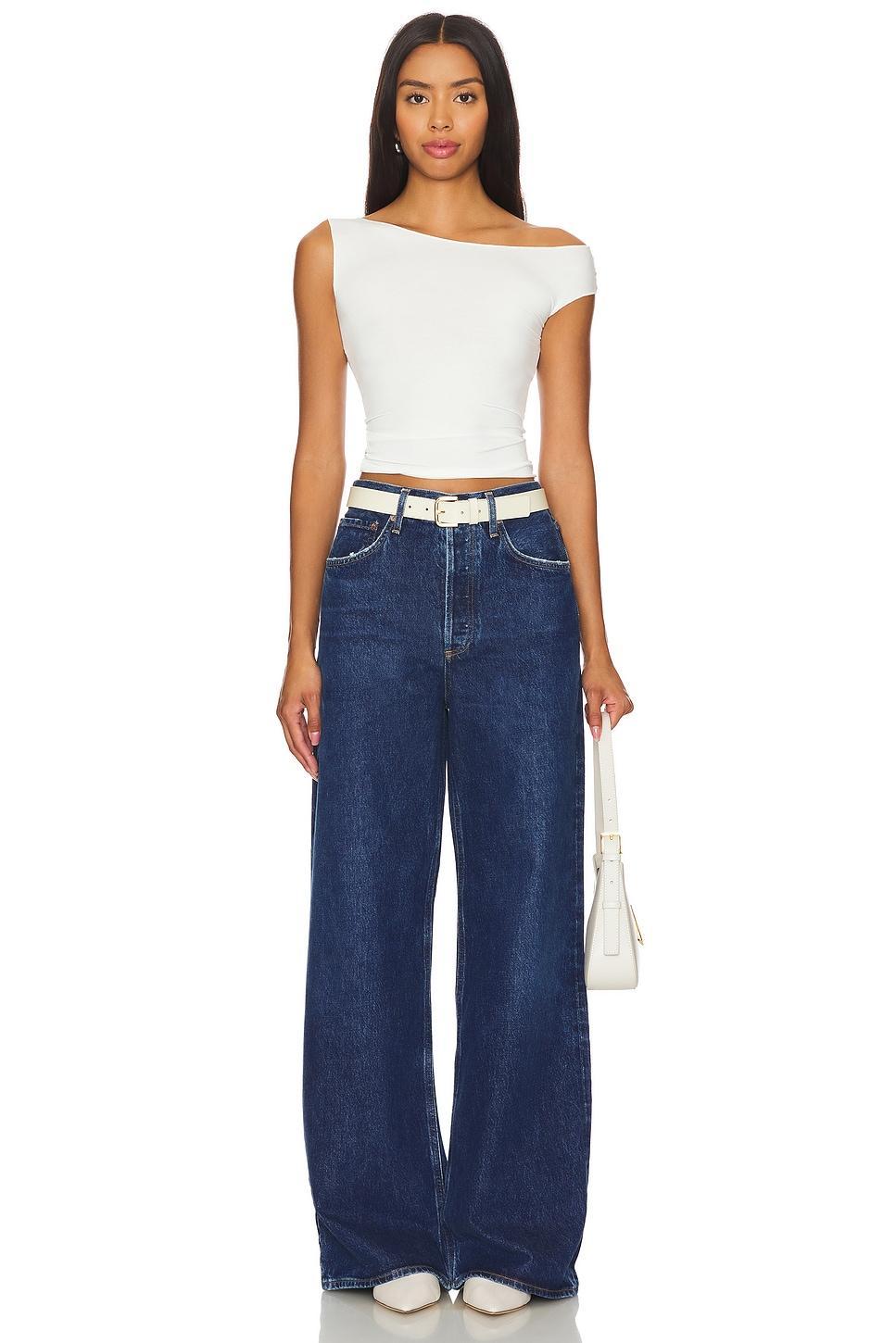 Dame High Rise Wide Leg AGOLDE Product Image