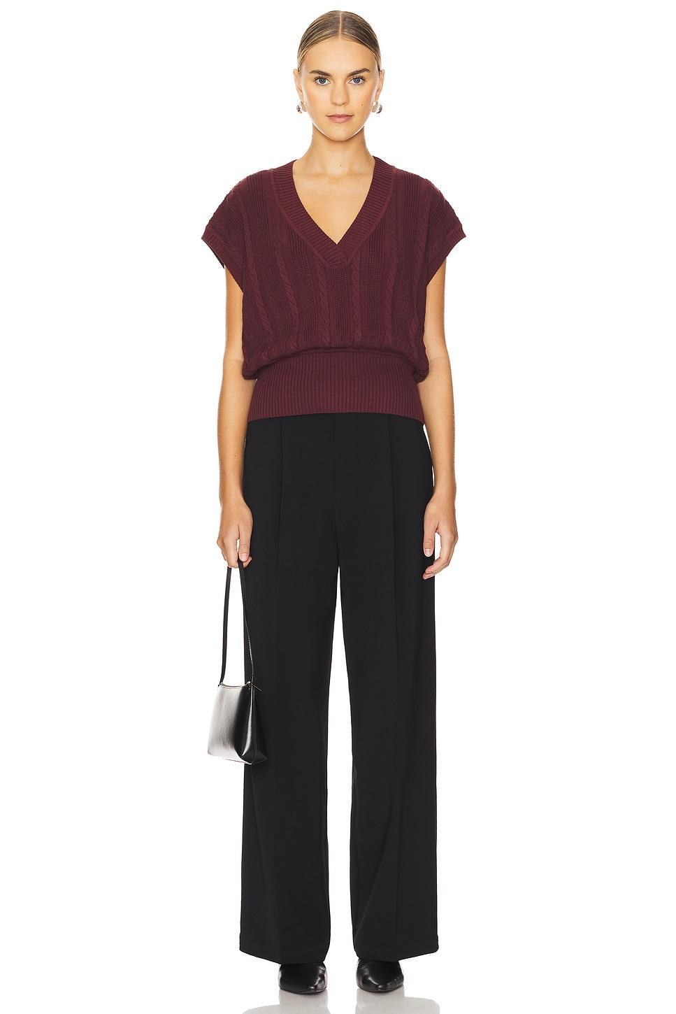 Cable Knit Vest REMAIN Product Image