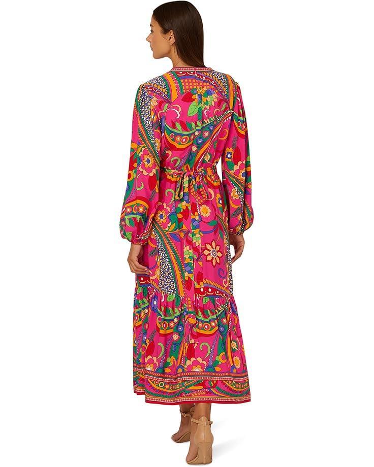Printed Short Flounce Dress Product Image