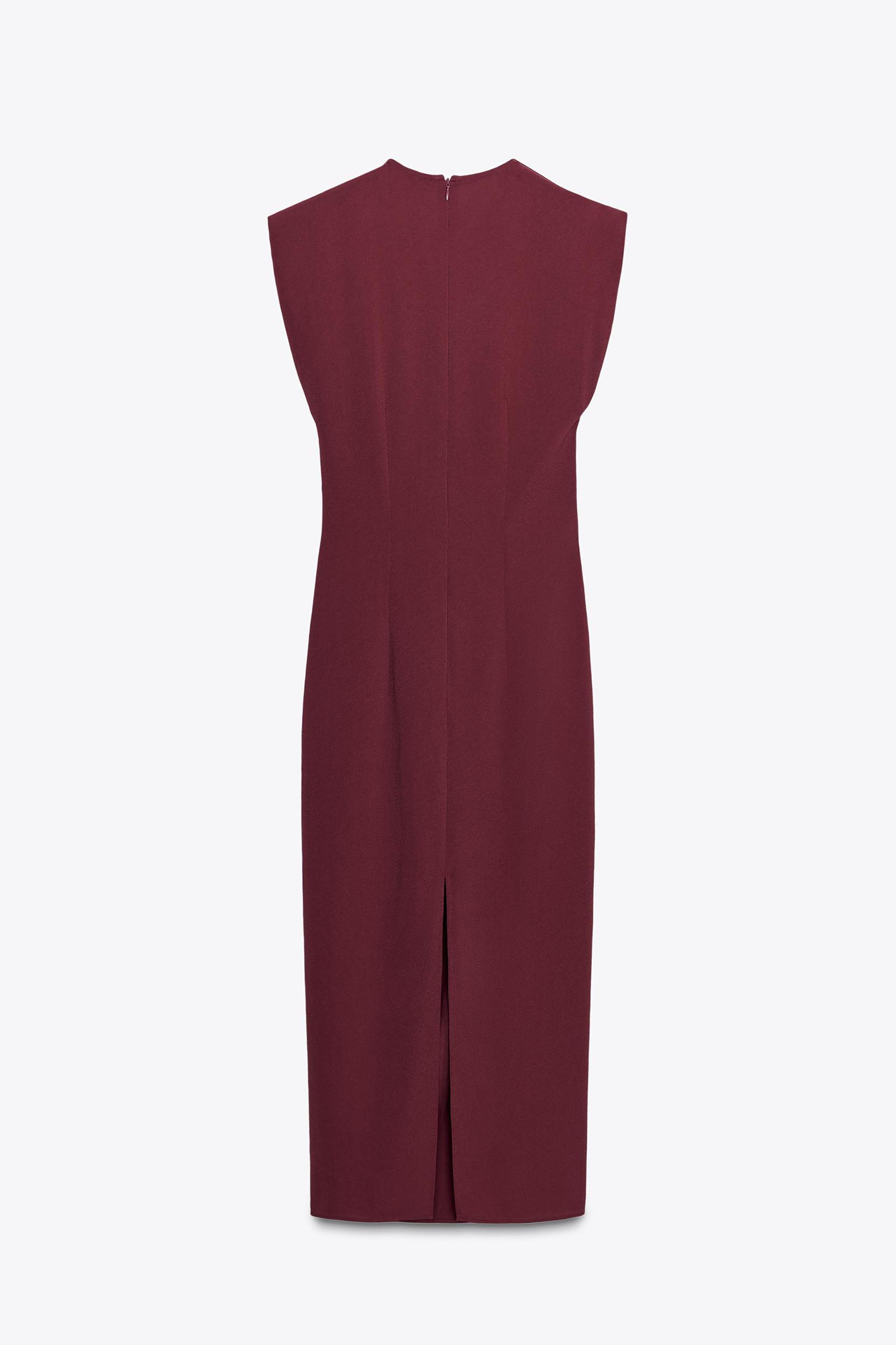 GOLD APPLIQUÉ MIDI DRESS Product Image