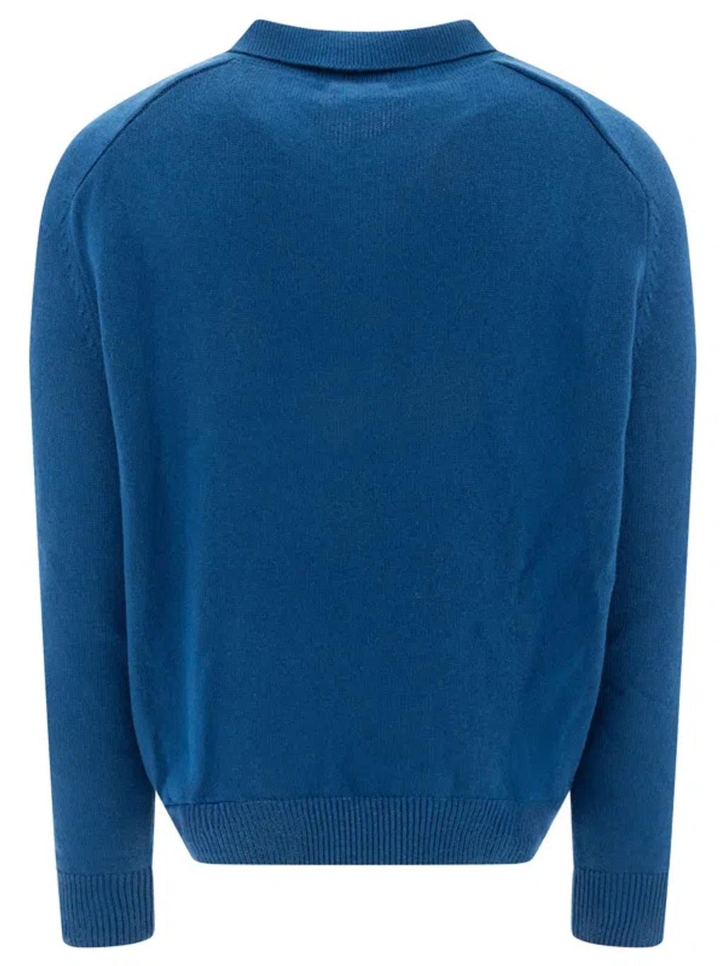 BODE Polo Shirts In Blue Product Image