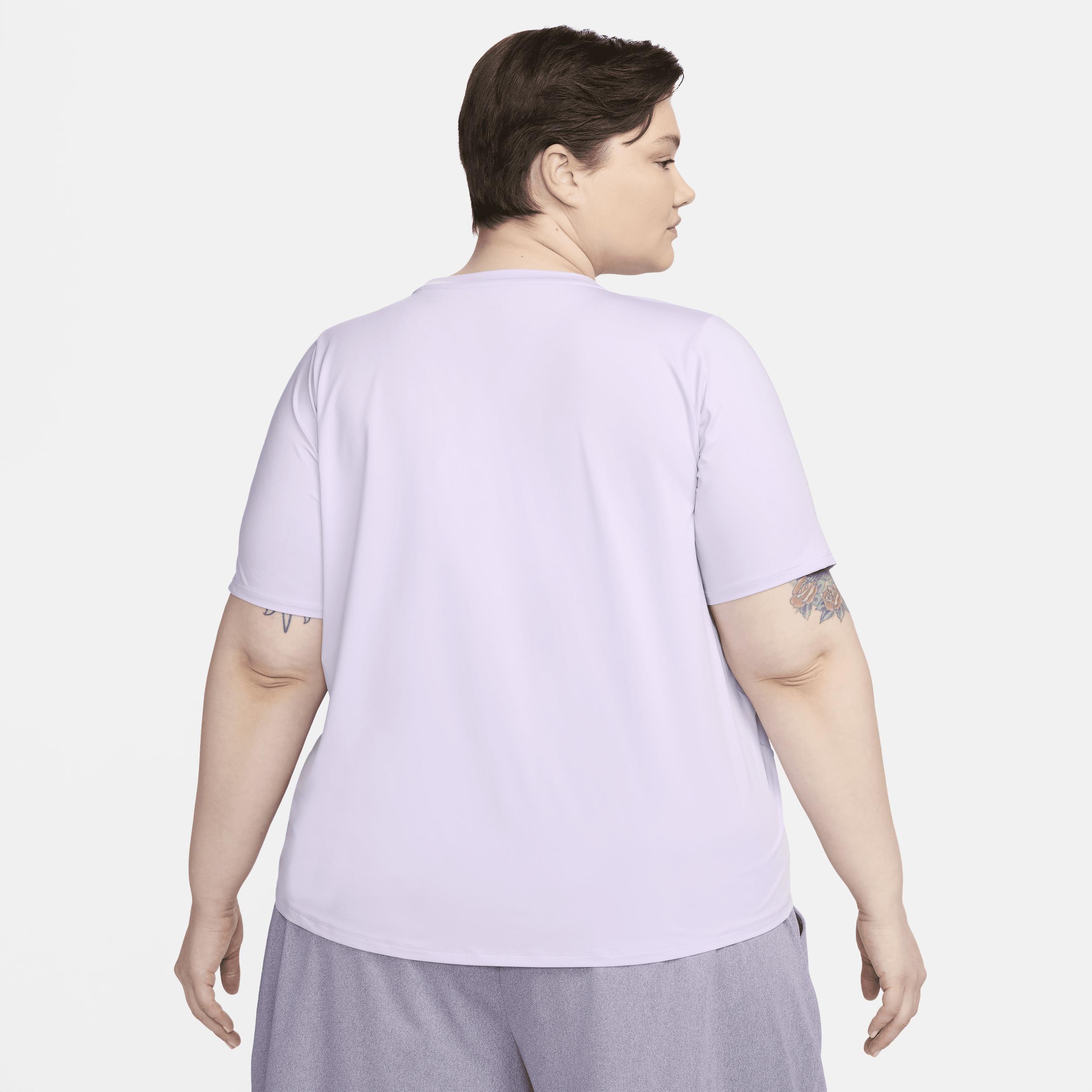 Nike One Classic Women's Dri-FIT Short-Sleeve Top (Plus Size) Product Image