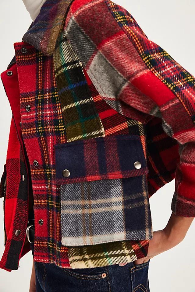 Carleen Mixed Plaid Laurel Swing Jacket Product Image