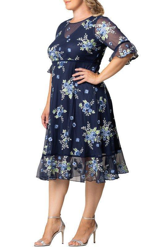 Wildflower Embroidered Dress - Plus Product Image