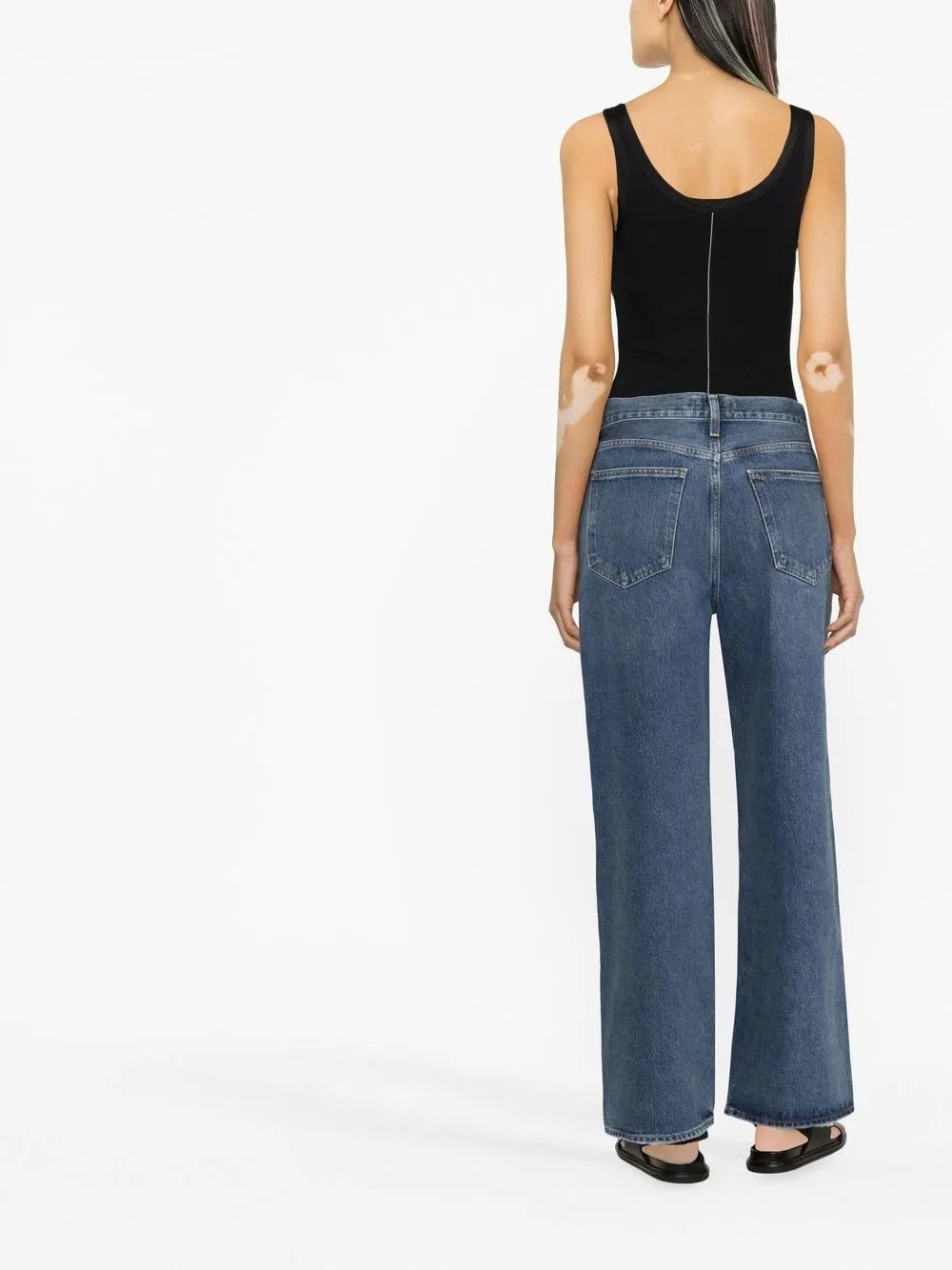 wide-leg baggy jeans Product Image