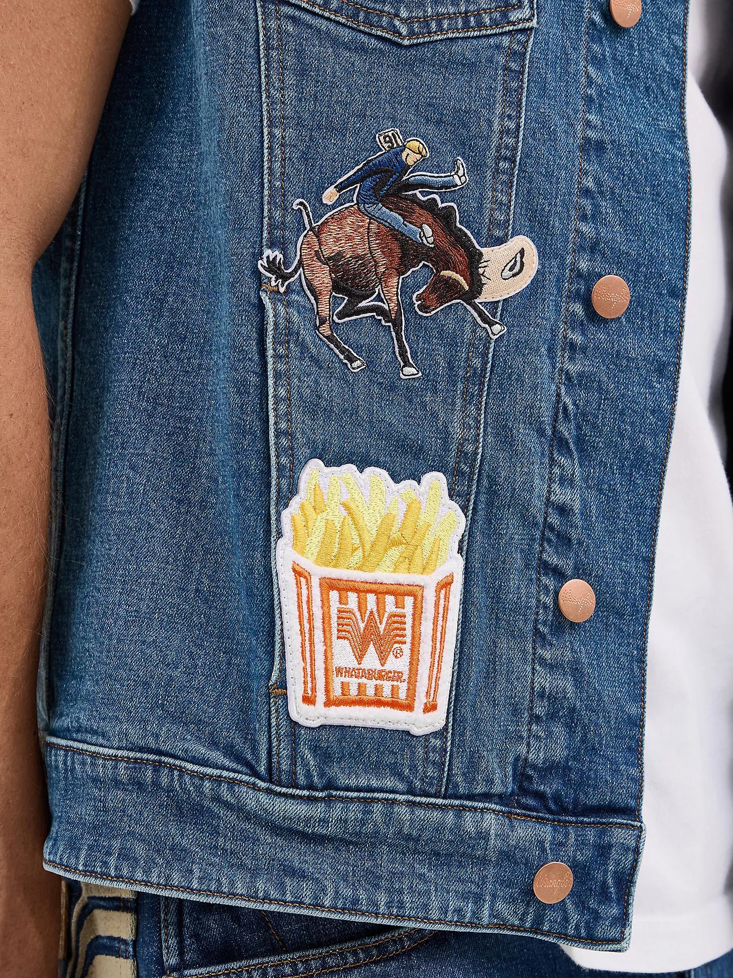 Wrangler x Whataburger Men's Cut-Off Vest | Men's JACKETS & OUTERWEAR | Wrangler® Product Image