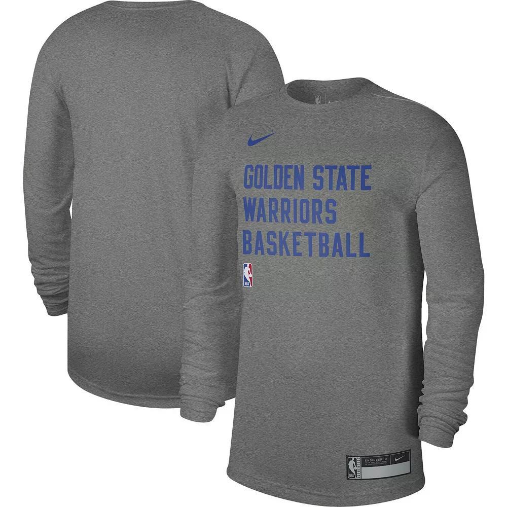 Unisex Nike Heather Gray Utah Jazz 2023/24 Legend On-Court Practice Long Sleeve T-Shirt, Men's, Size: XL, Jaz Grey Product Image
