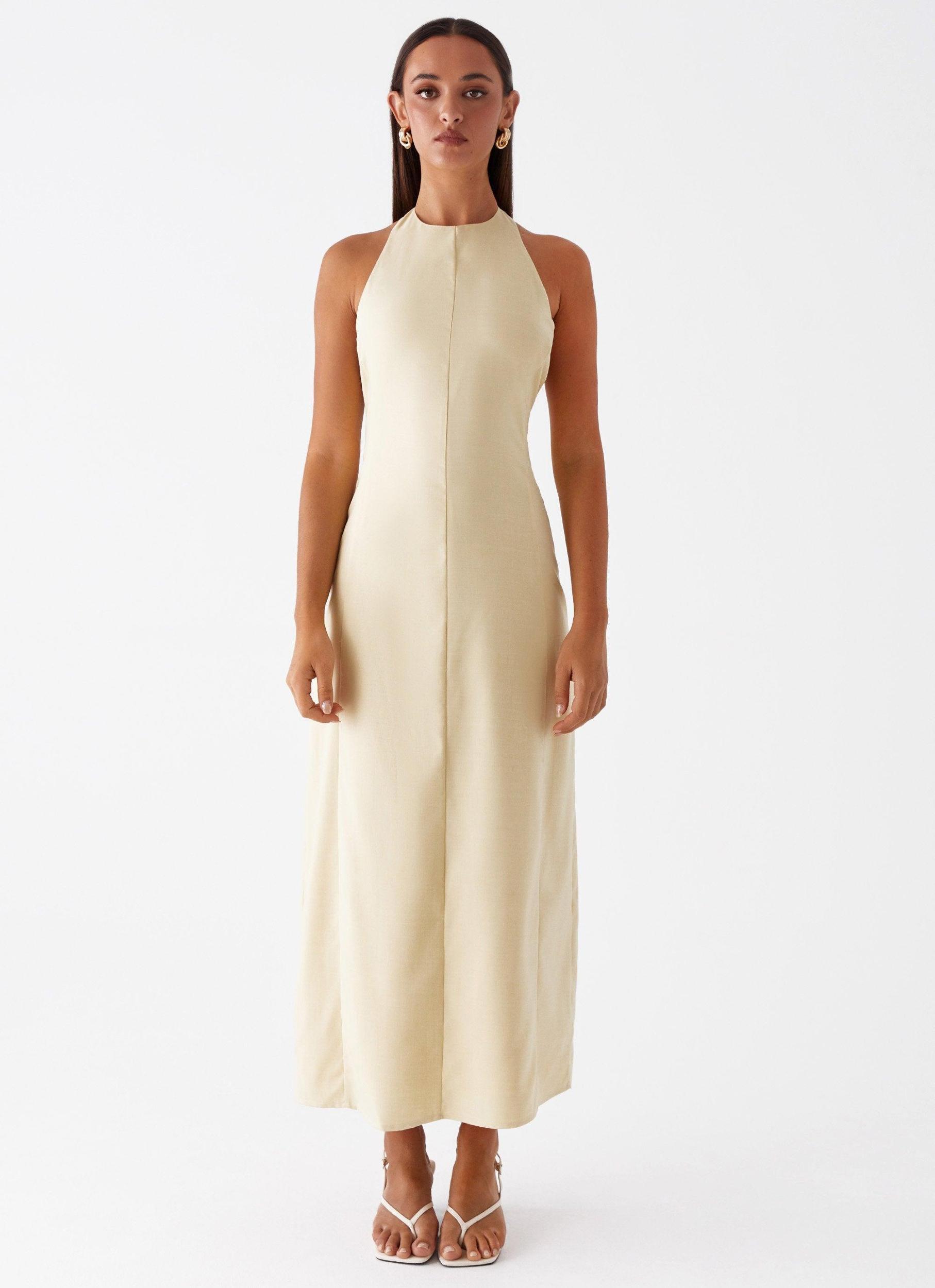 Anita Maxi Dress - Yellow Girls Product Image