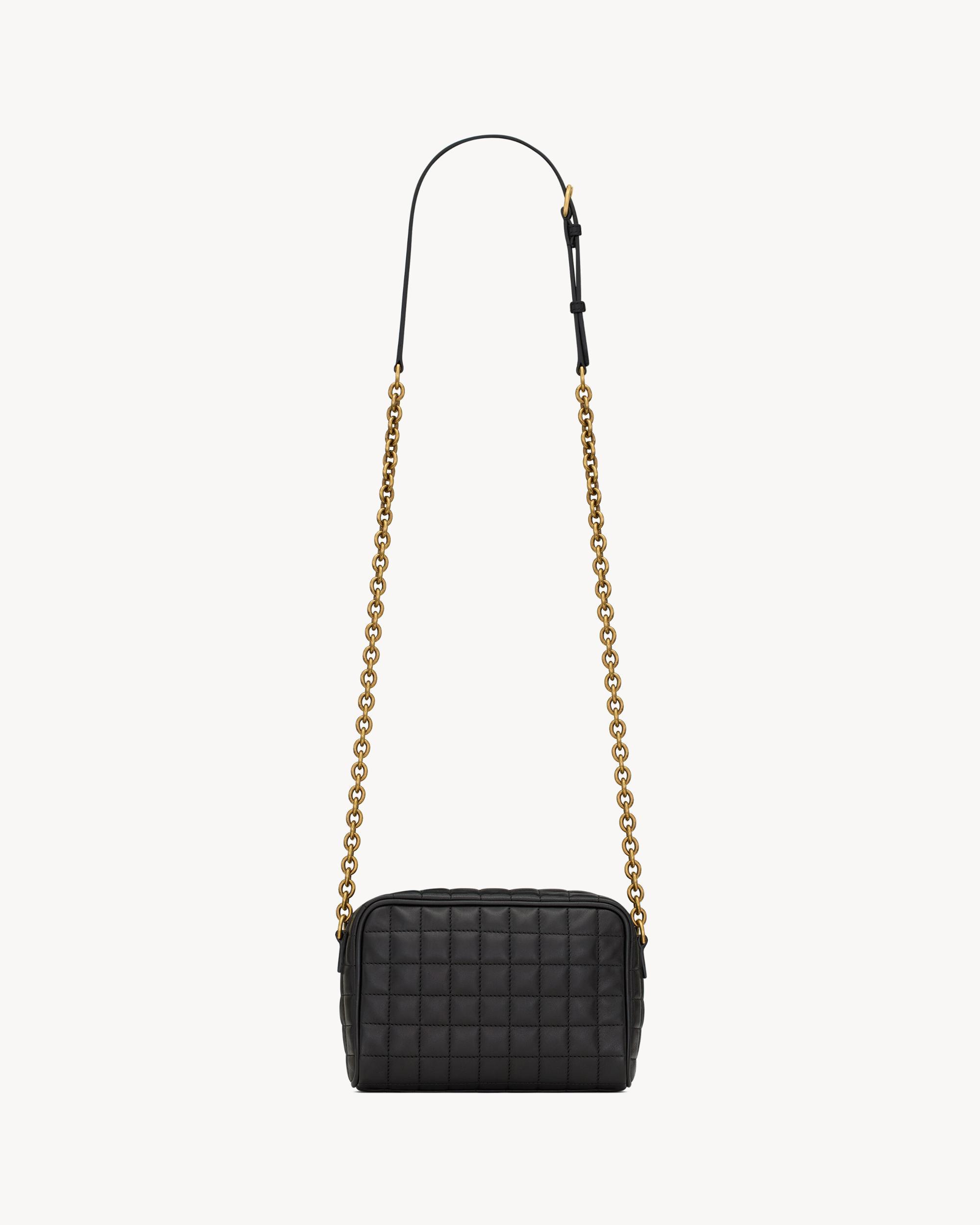 CASSANDRE MATELASSÉ CARRÉ camera bag in lambskin Product Image